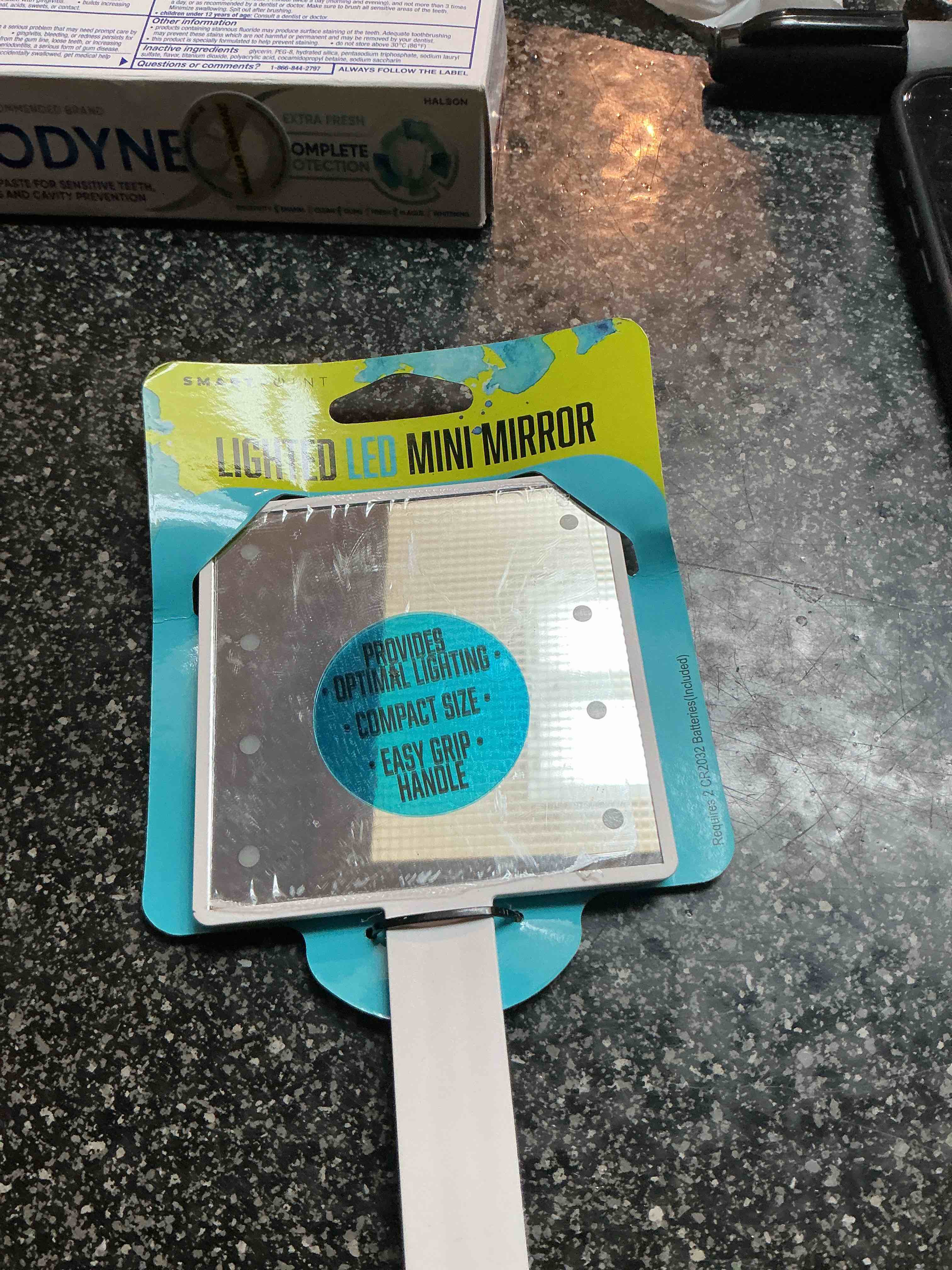 Smart Joint Lighted LED Mini Mirror 