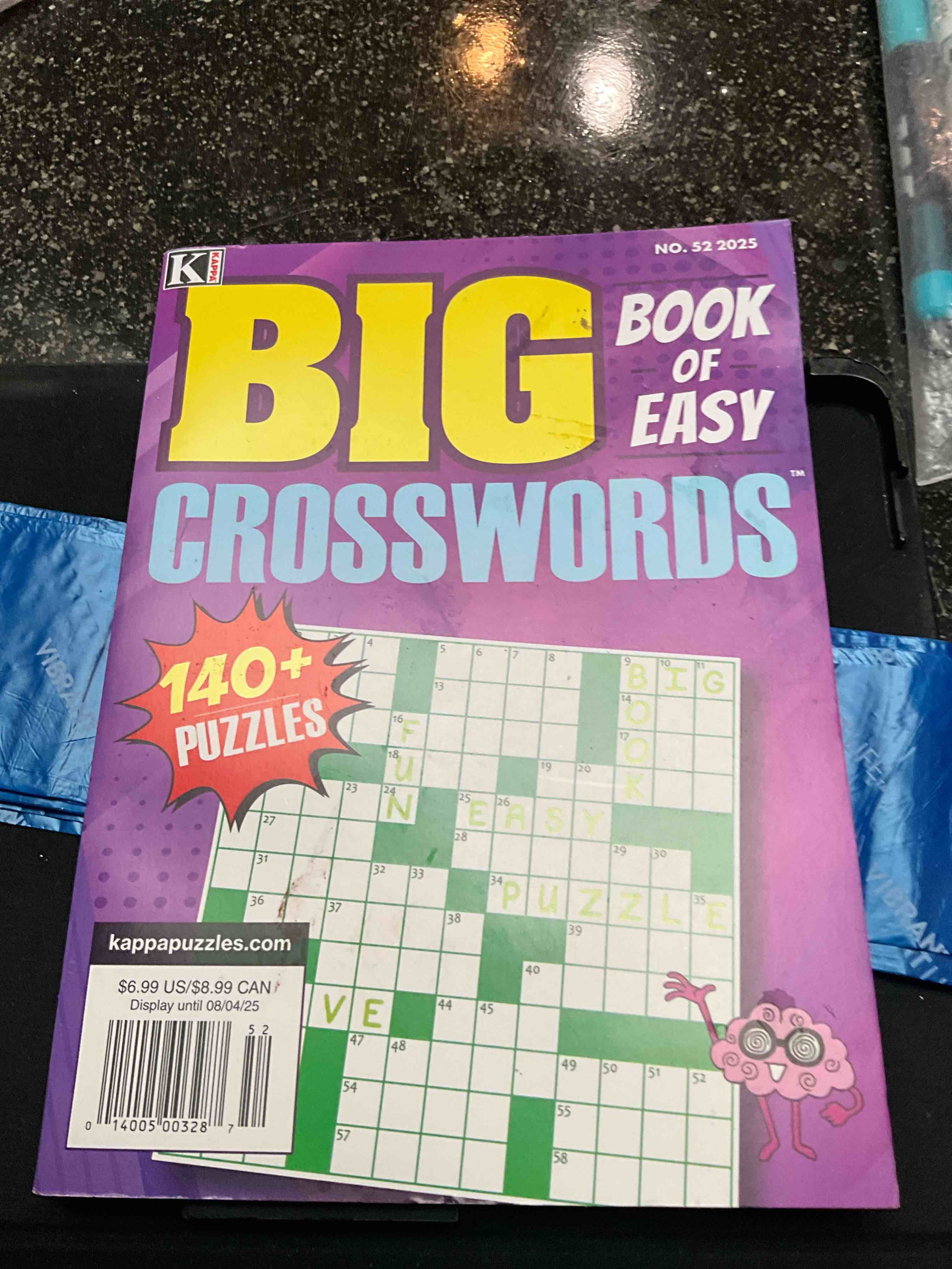 Big Book of Easy Crosswords - 140+ Puzzles 