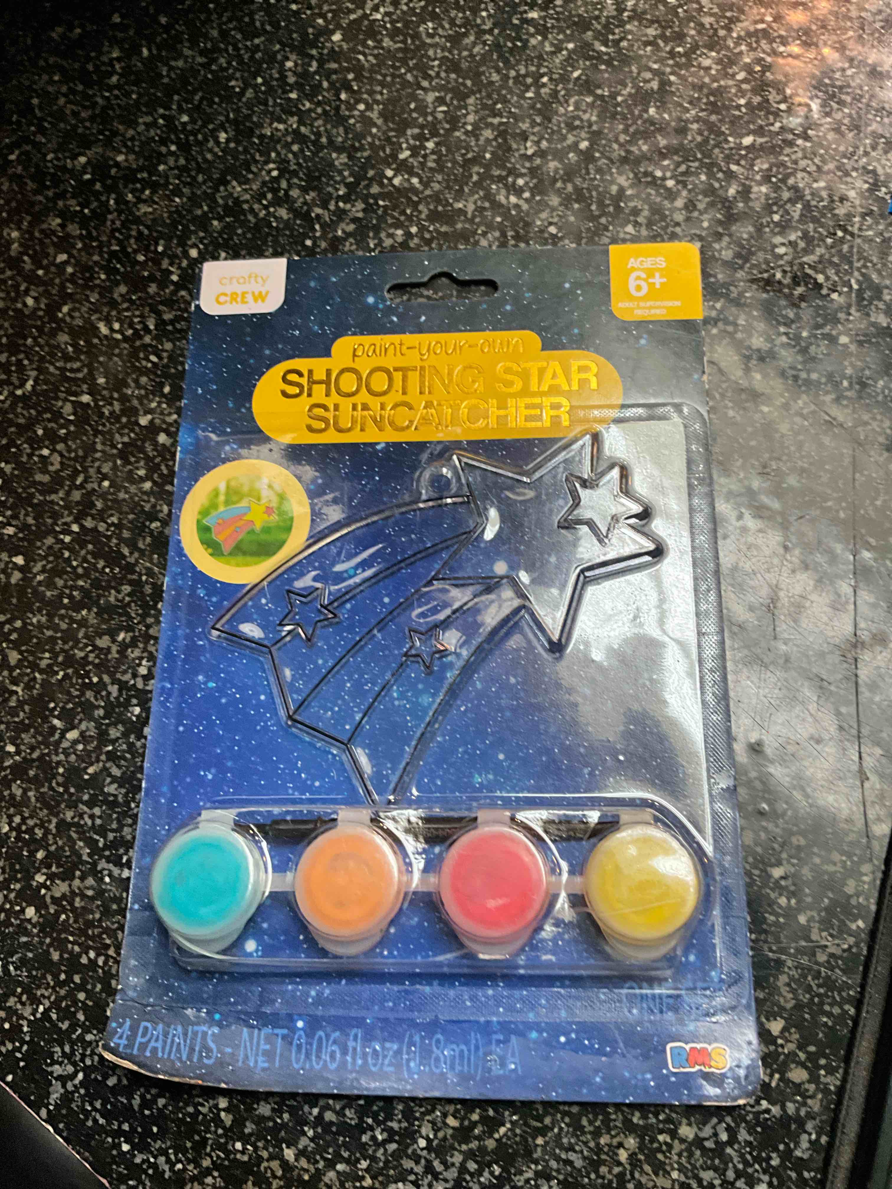 Crafty Crew - DIY - Shooting Star - Suncatcher 