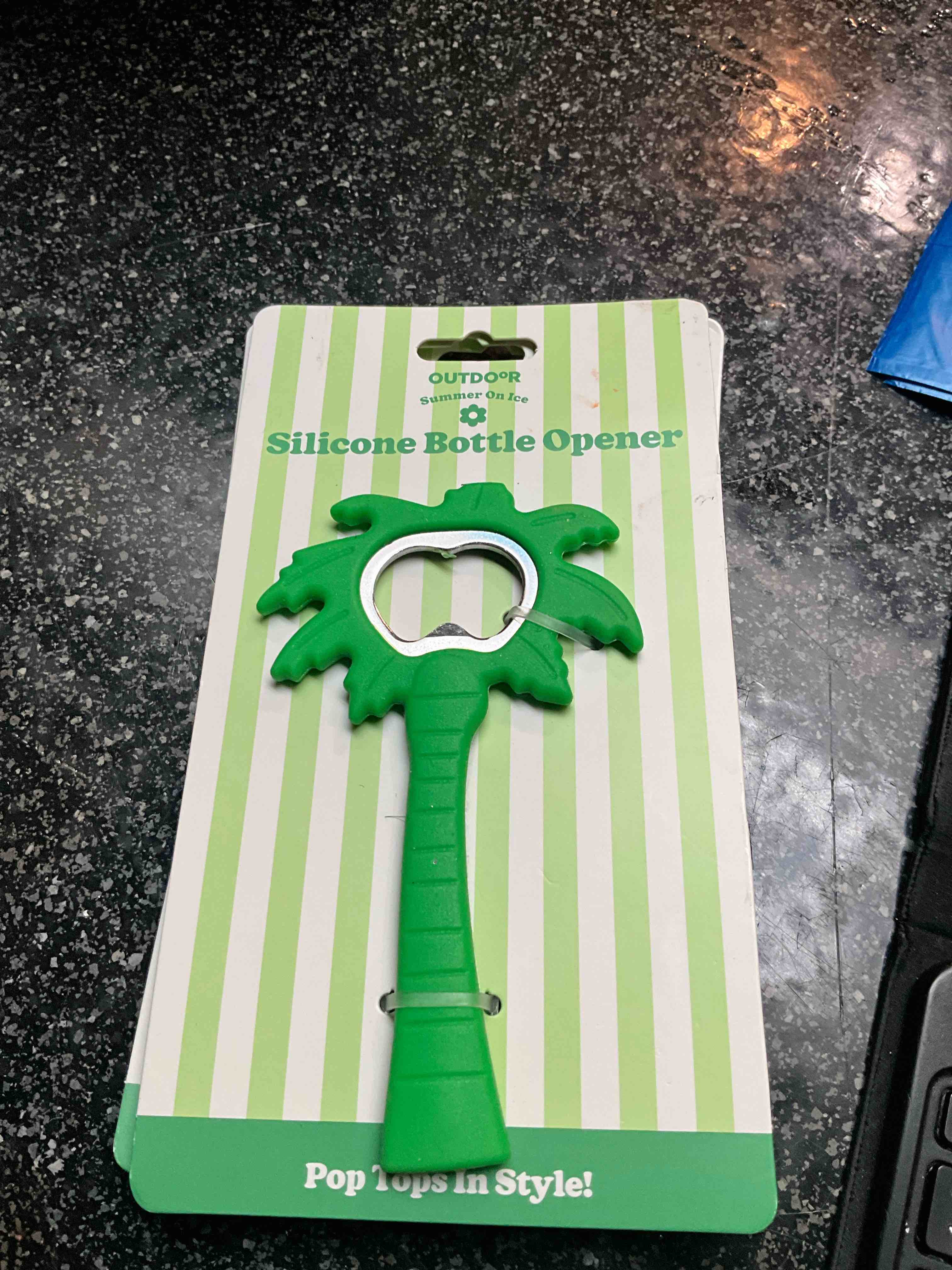 Silicone Bottle Opener - Pop Tops In Style  - 3 count 