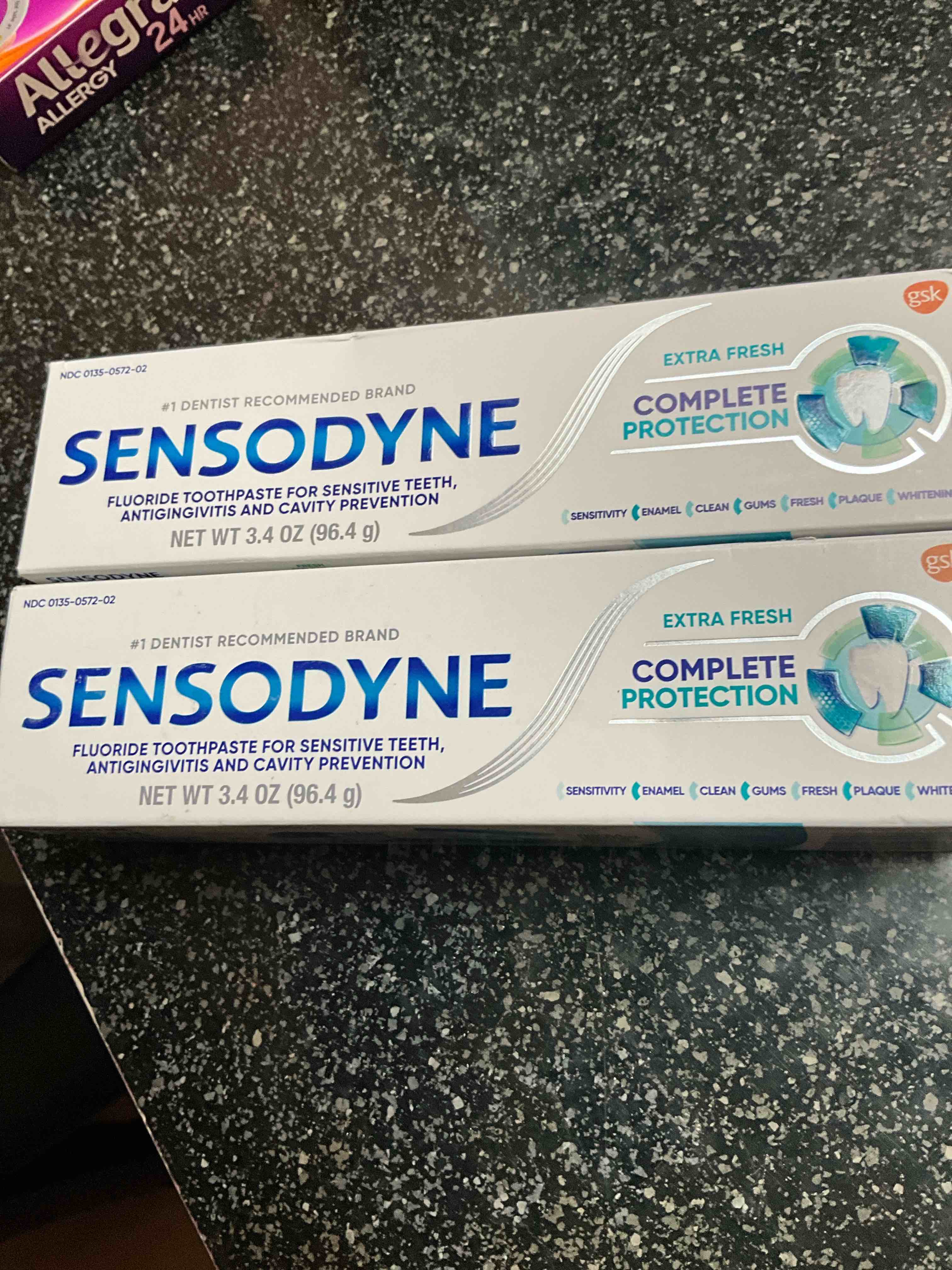 Sensodyne Complete Protection Sensitive Toothpaste For Gingivitis, Sensitive Teeth Treatment, Extra Fresh - 3.4 Ounces