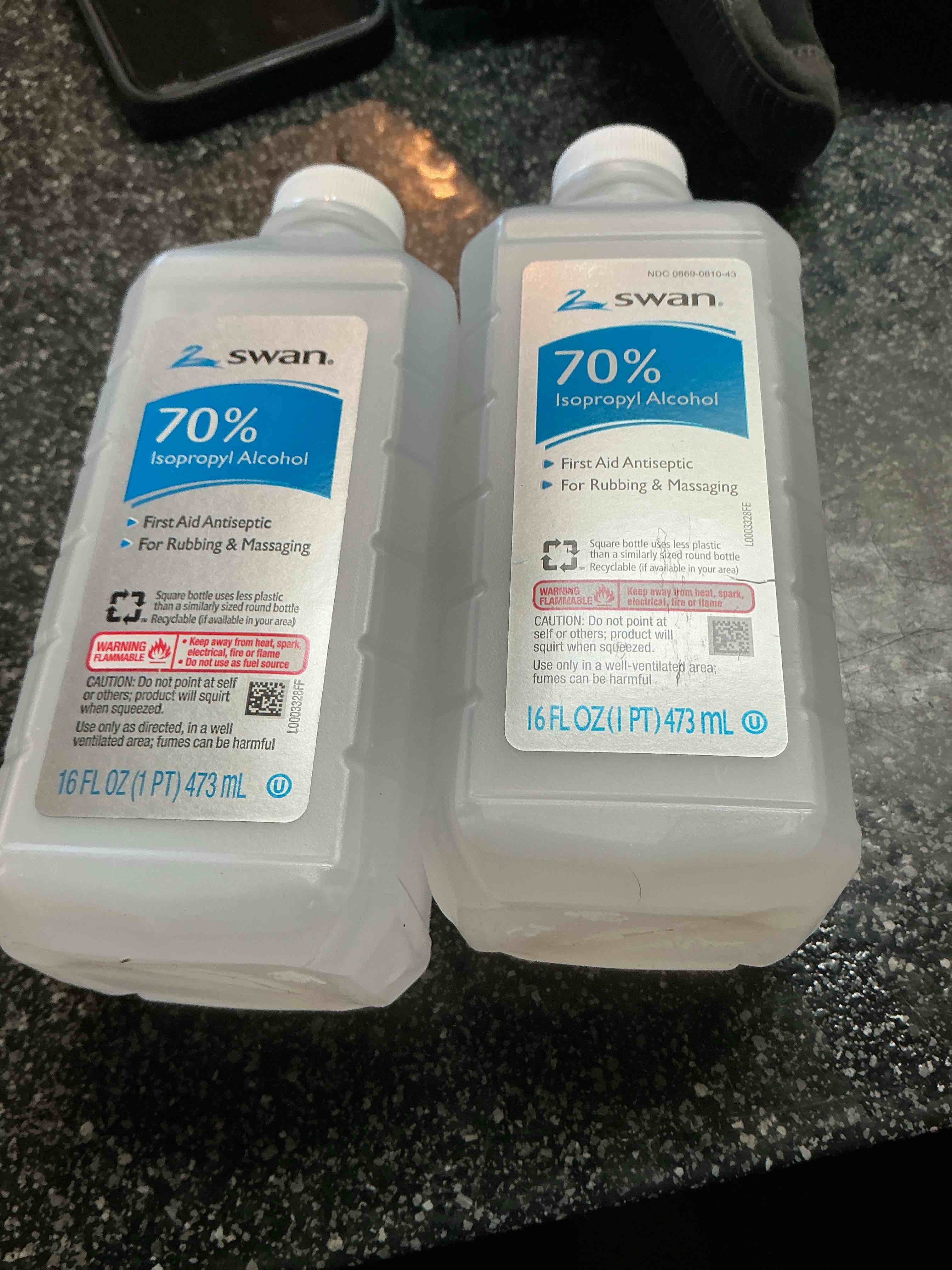 Swan 70 % Alcohol 16 Fl. Oz. 