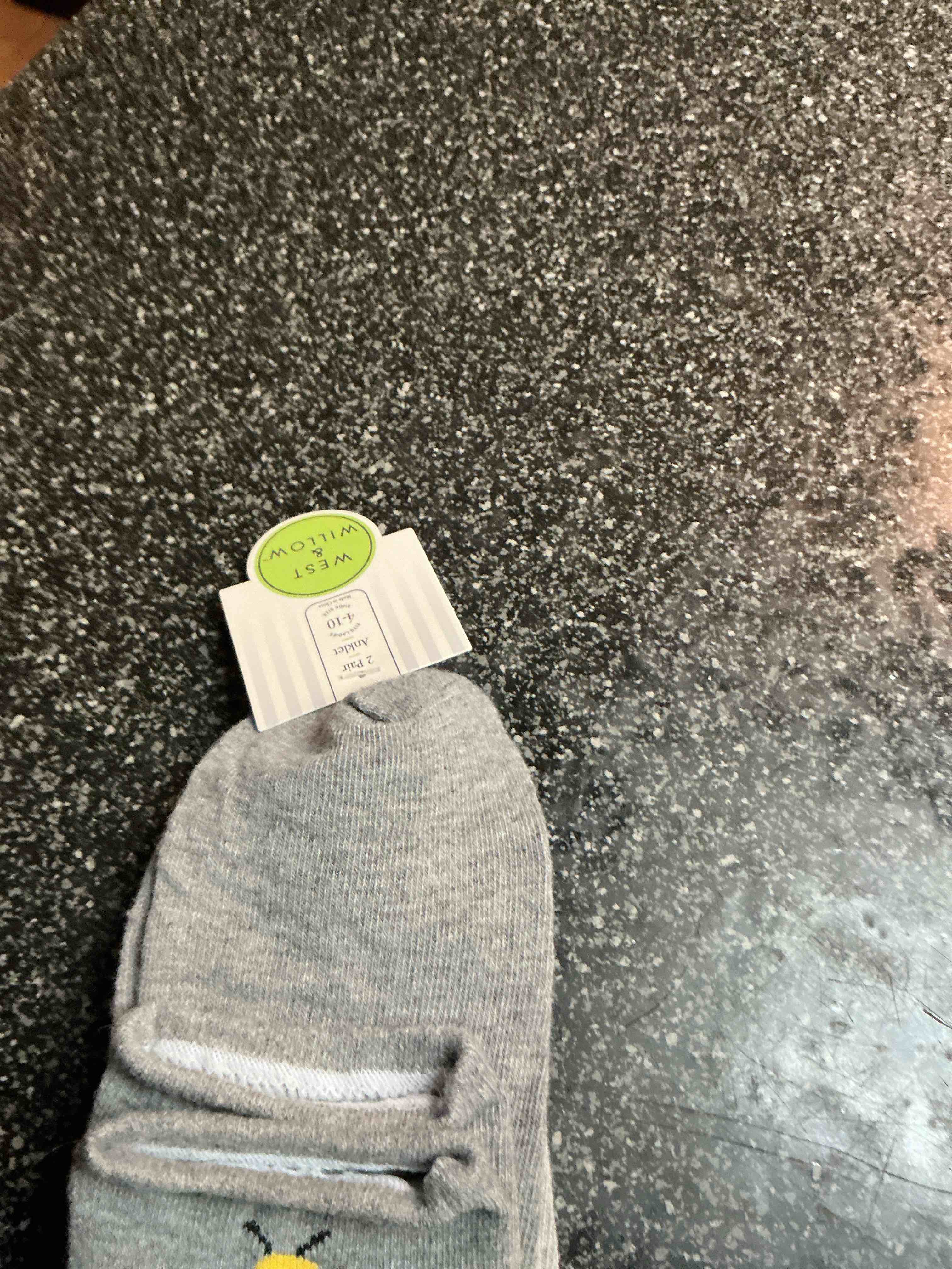 West & Willow Anklets Size 4-10 Grey 