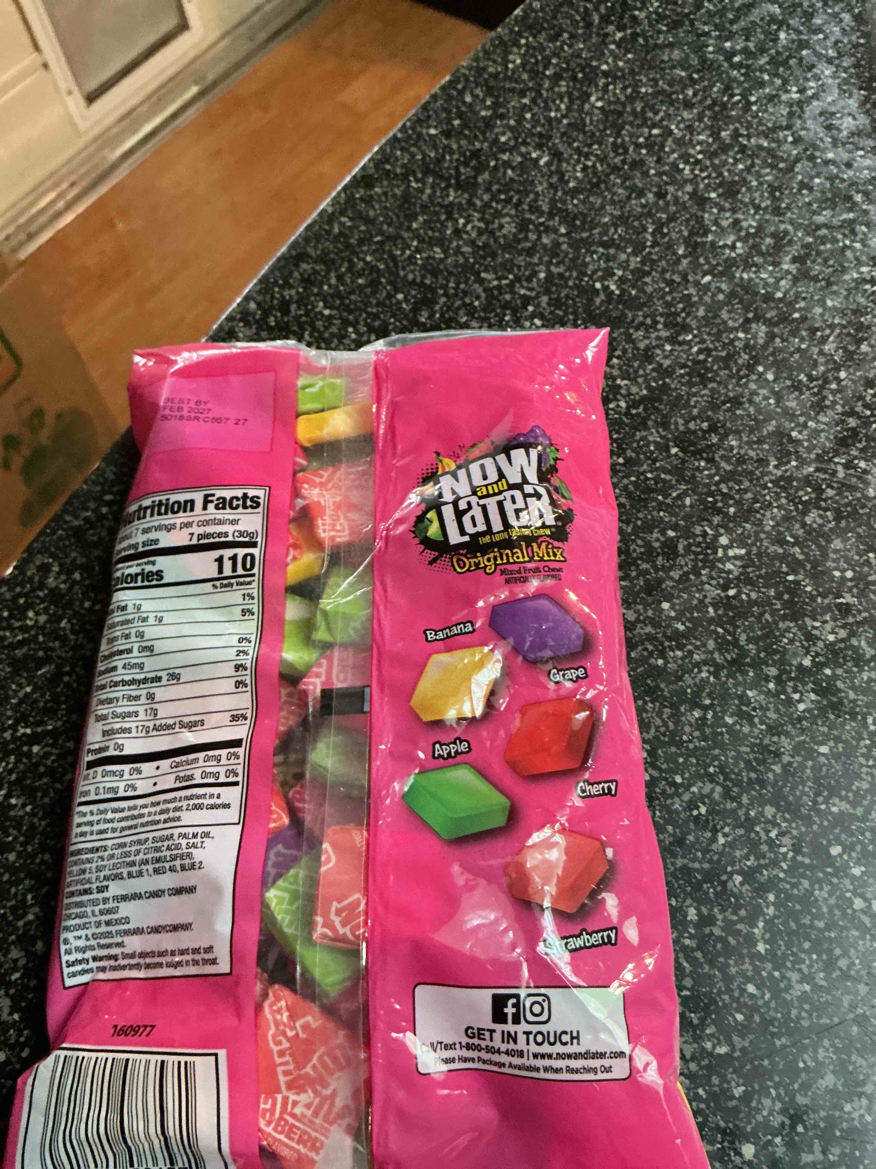 Now & Later Original Mix 50 Count