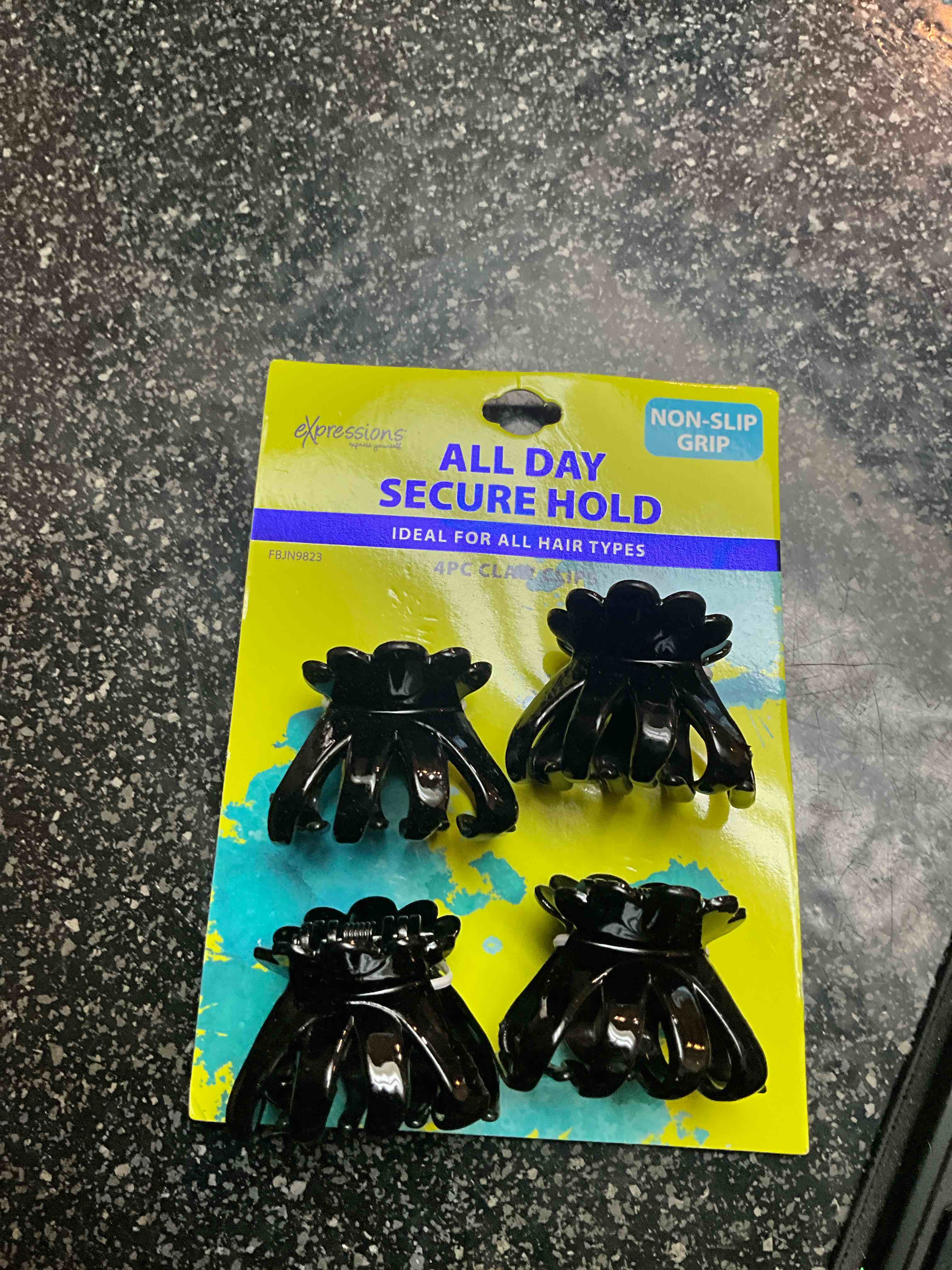 Expressions - All Day Secure Hold - 4 pc set - Jaw Clips 