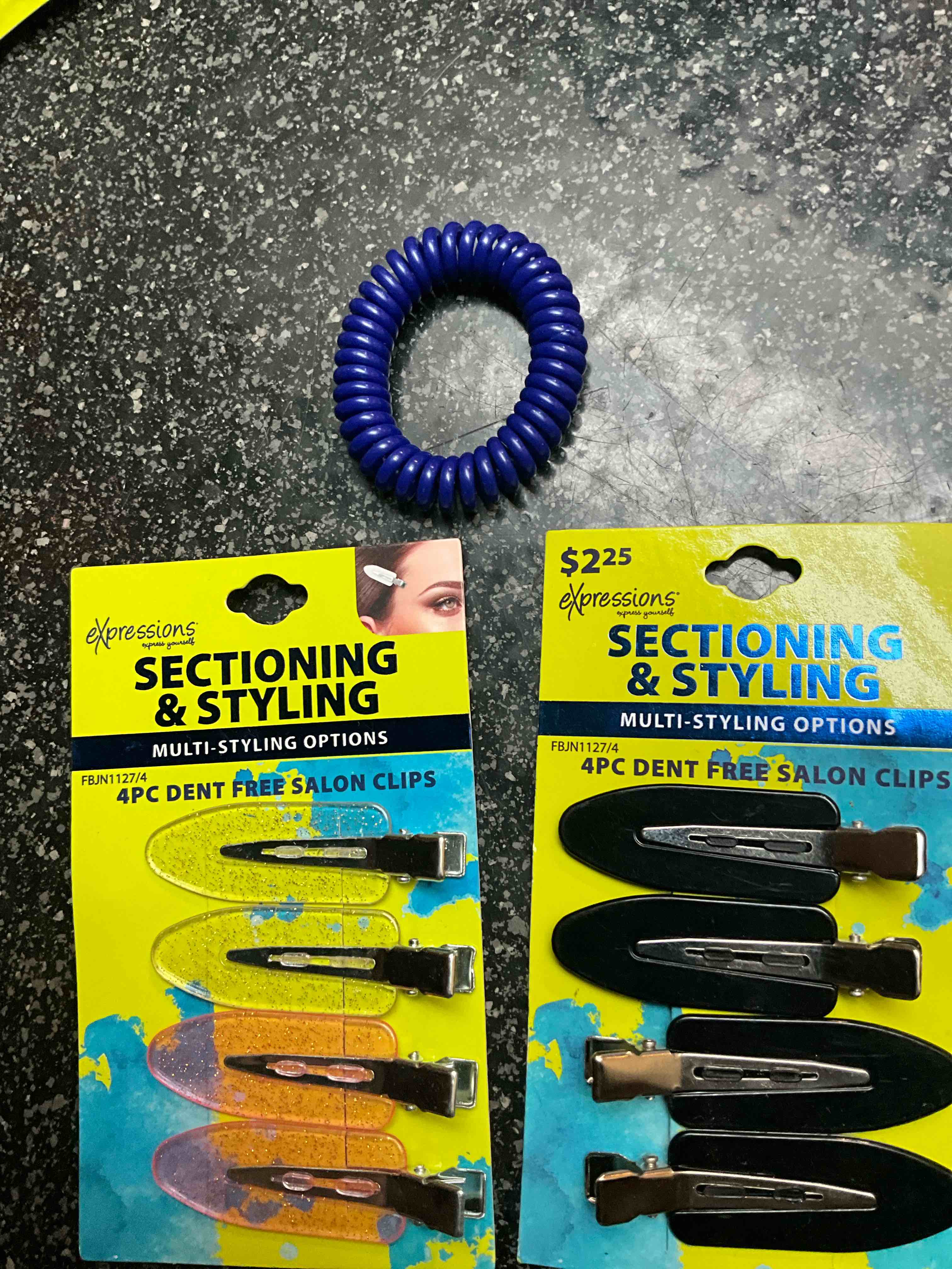 Expressions - Sectioning & Styling - 4 pc Dent Free Salon Clips 