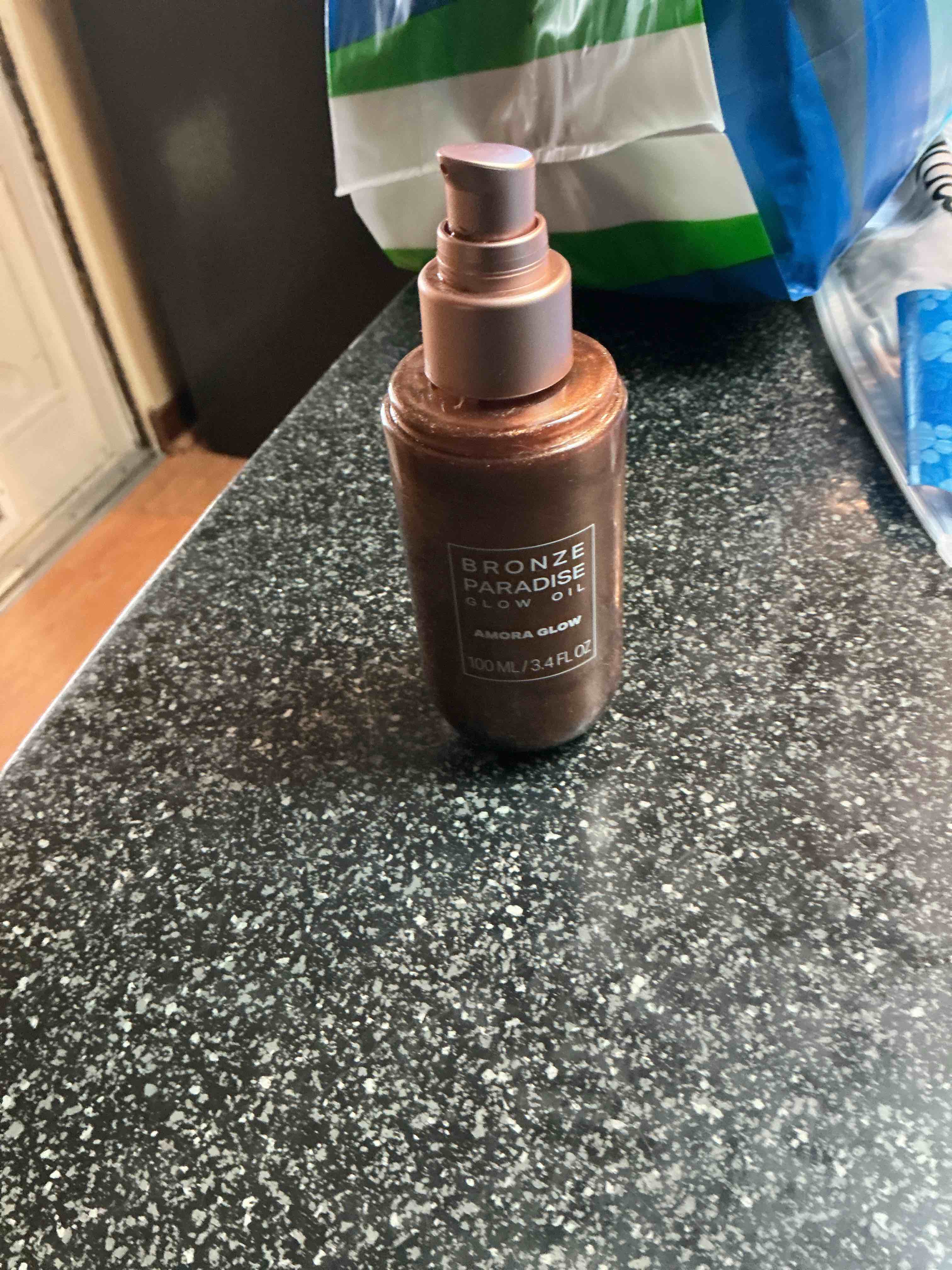 Bronze Paradise Glow Oil Amora Glow 3.4 Oz.