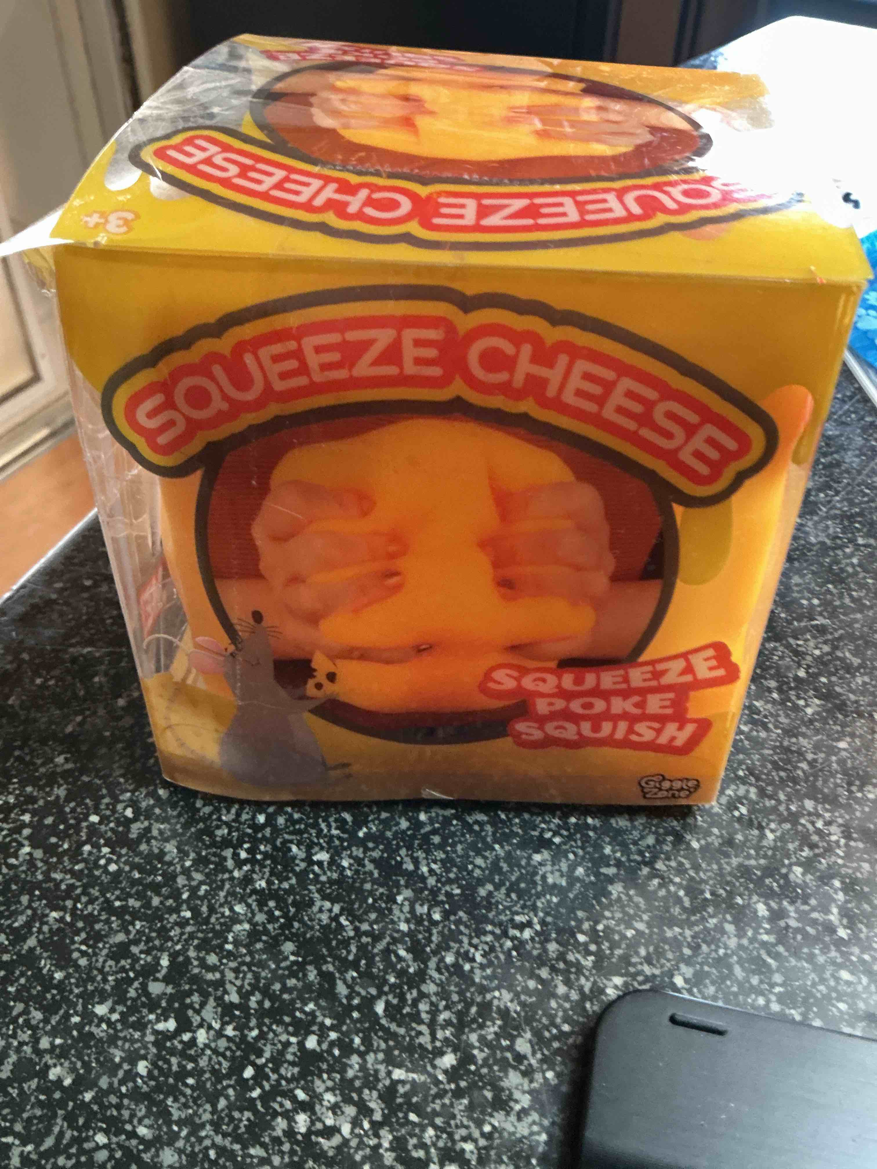 Squeeze Cheese - Poke Squish - Fidget Toy