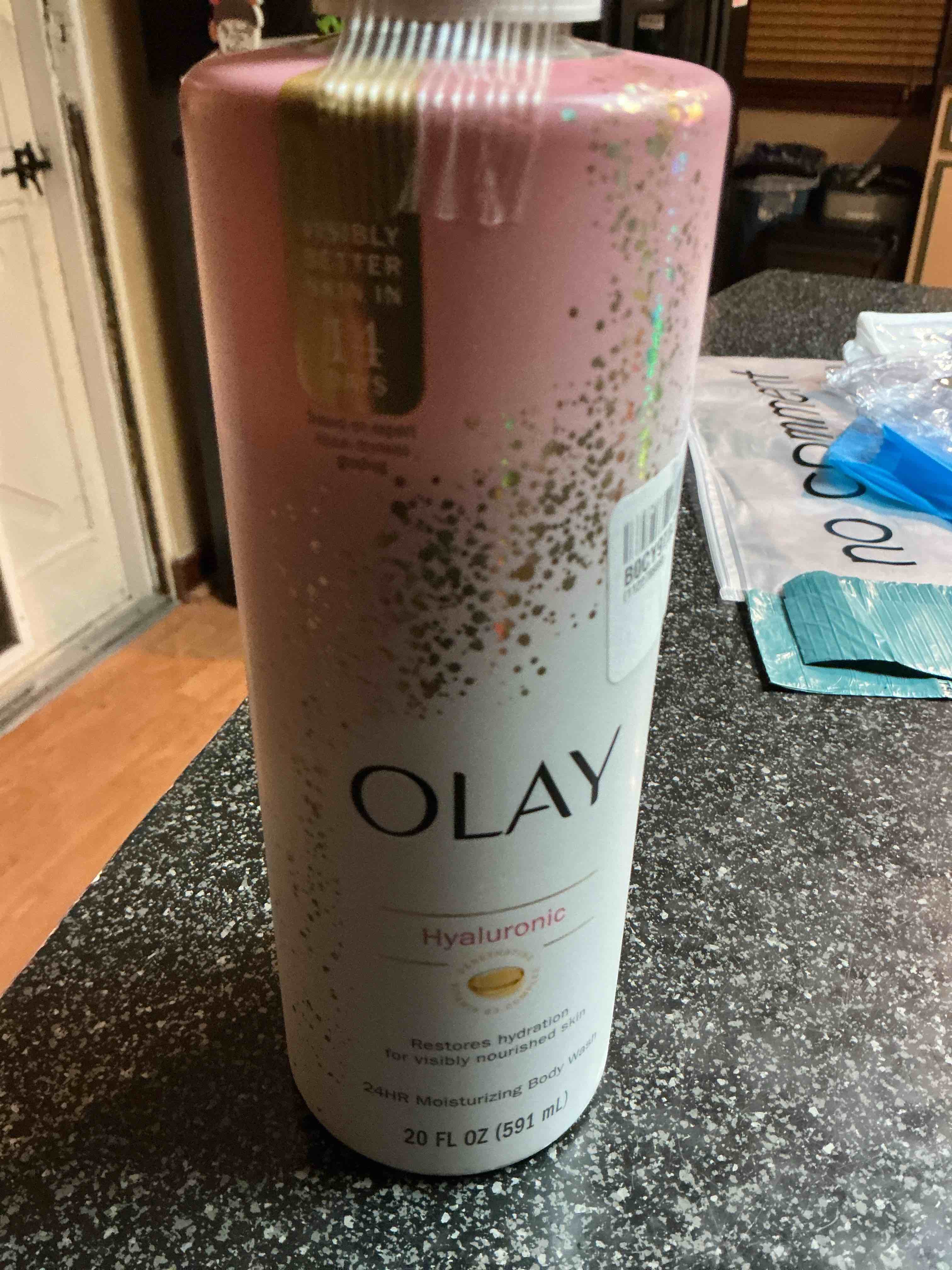 Condition photo showing New/Like New for Olay Hyaluronic Moisturizing Body Wash  20 Fl. Oz. 