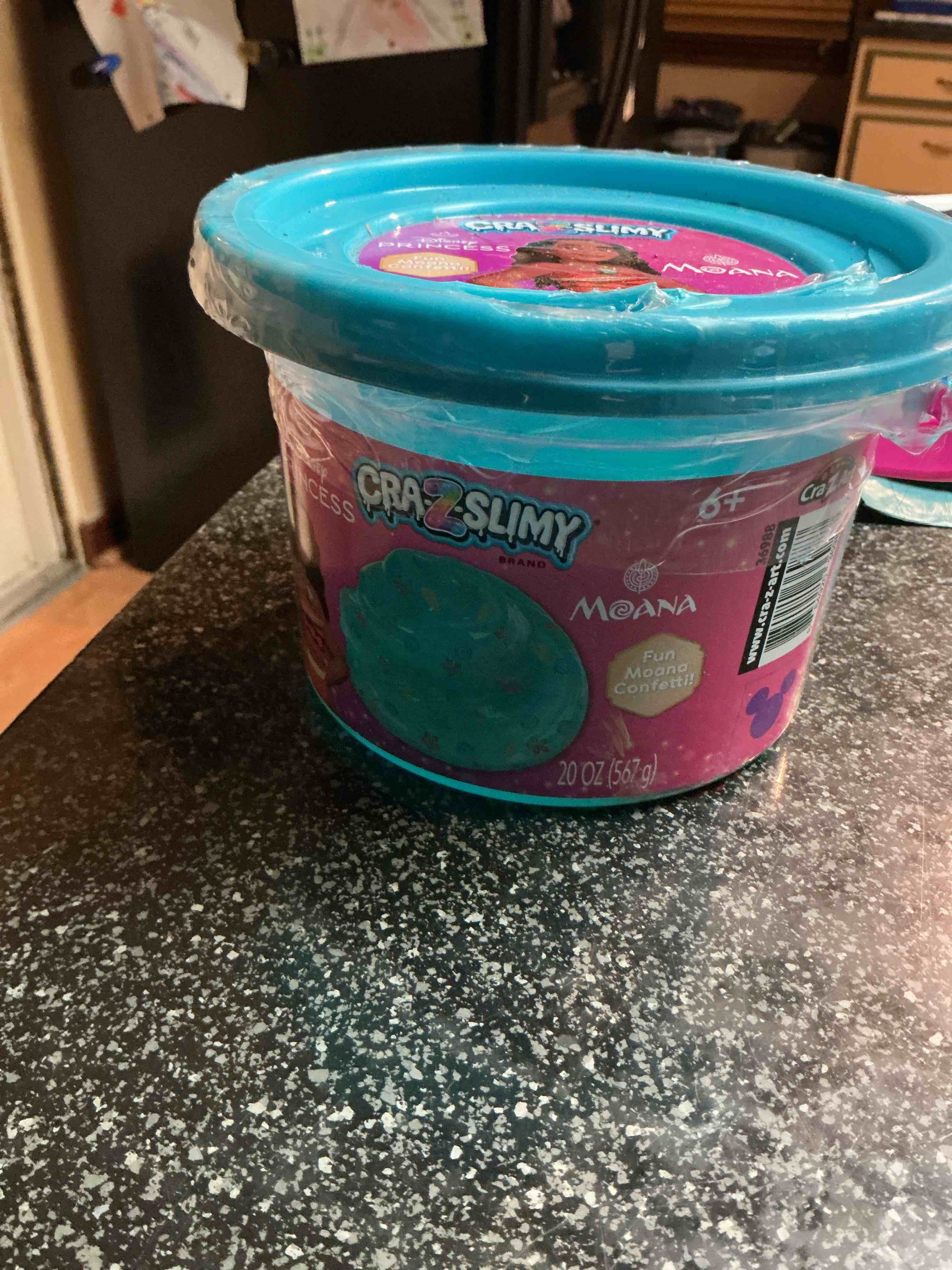 Condition photo showing New/Like New for Disney Princess  Moana Crazy Slimy  20 Oz. 