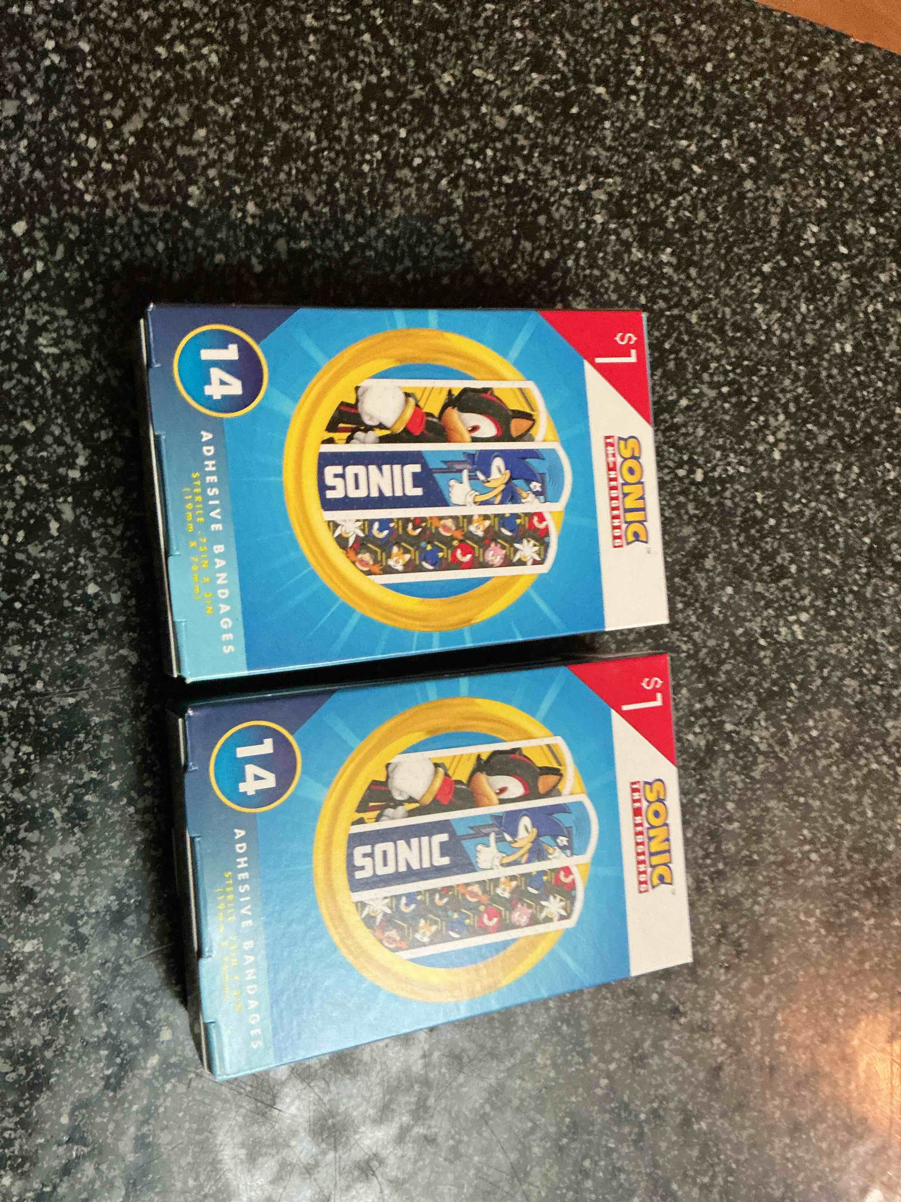 Sonic The Hedgehog 14 Adhesive Bandages 