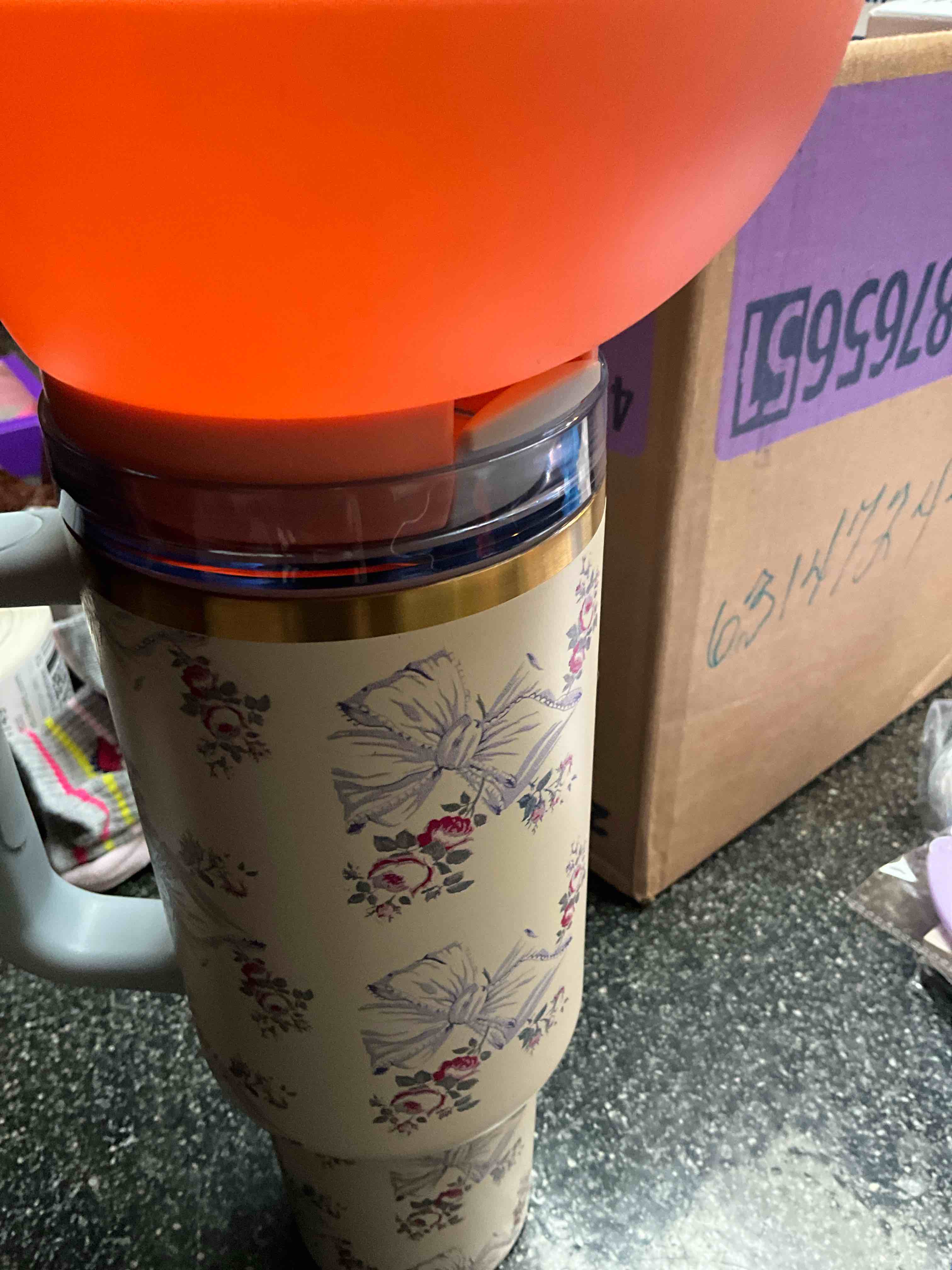 Condition photo showing New/Like New for Water Bottle Snack Bowl - can be used with most stainless Cups 