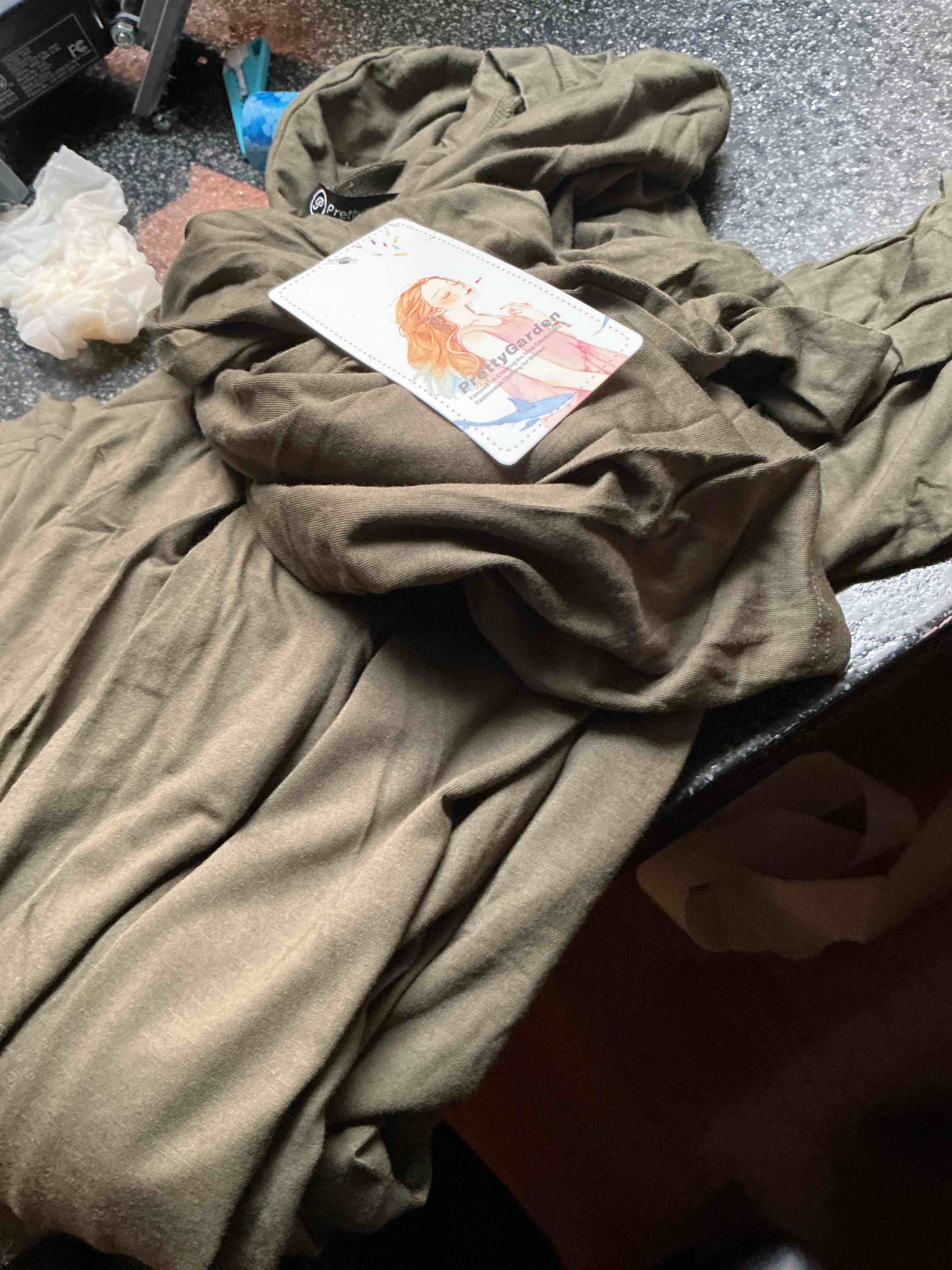 Pretty Garden Size XL  Olive Green Matching Outfit 