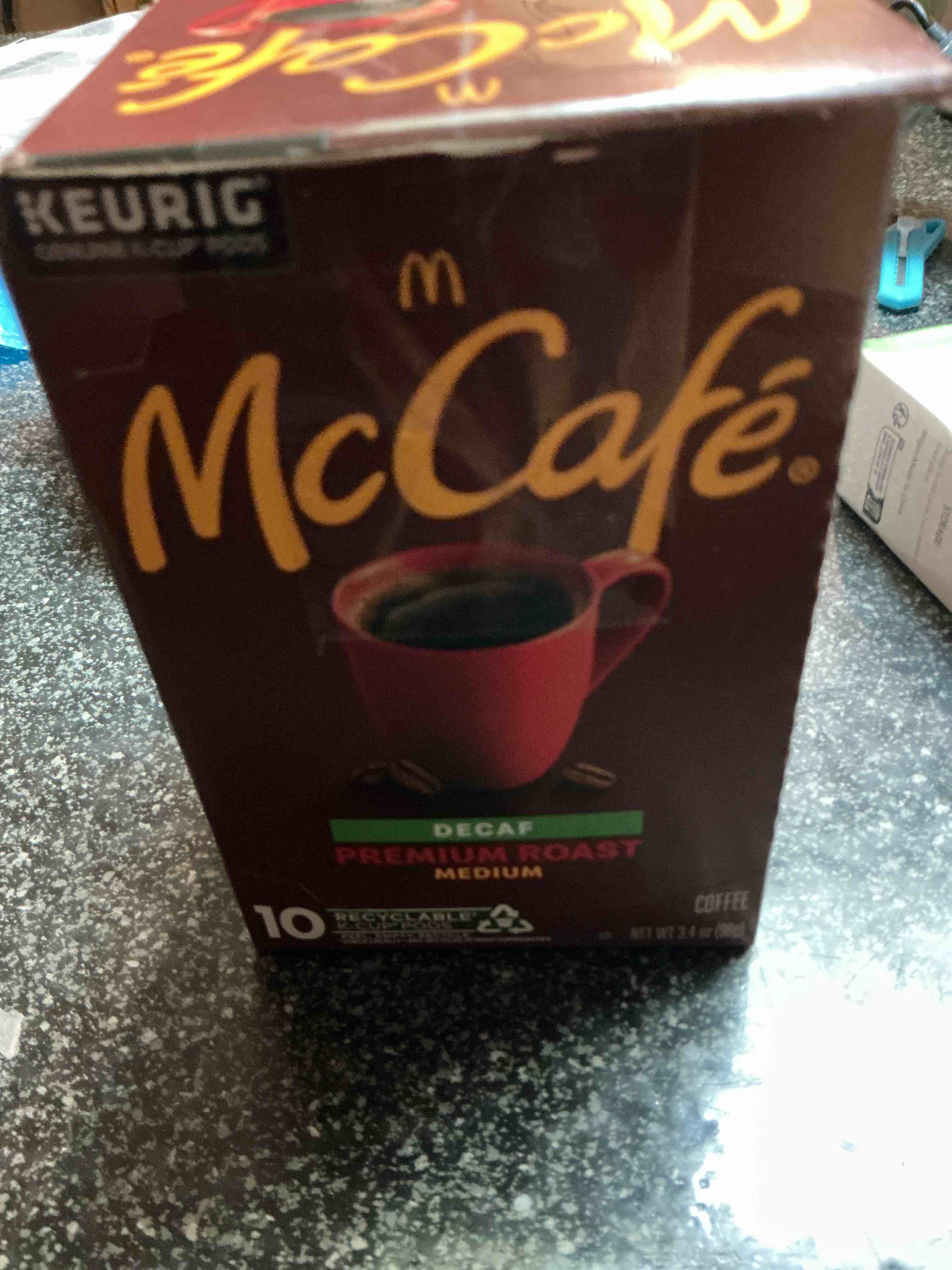 Keurig McCafe 10 Packs Coffee Decaf Premium Roast Medium 