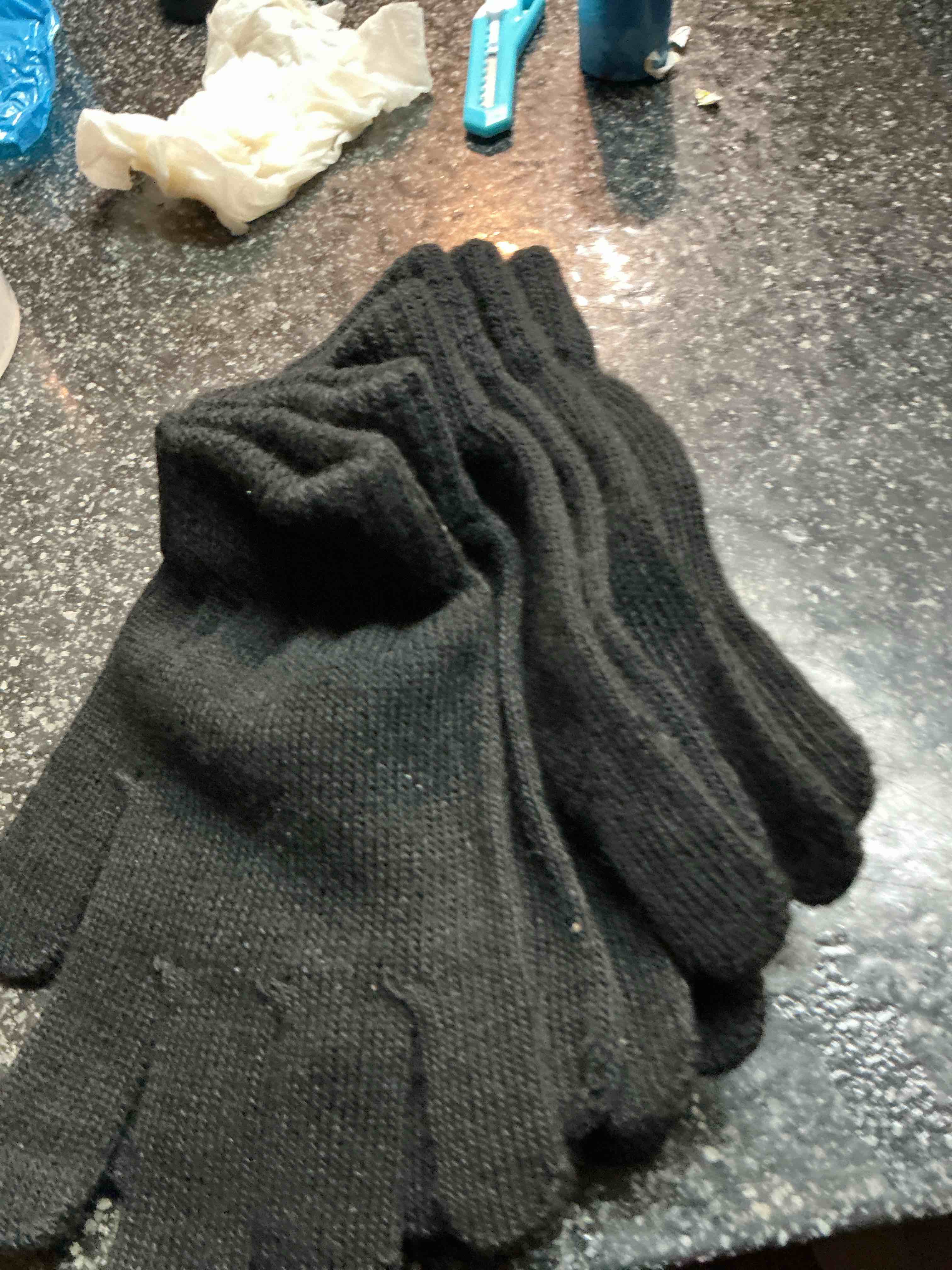 Cat & Jack 3 Pair - Gloves - Black - Tech Touch 