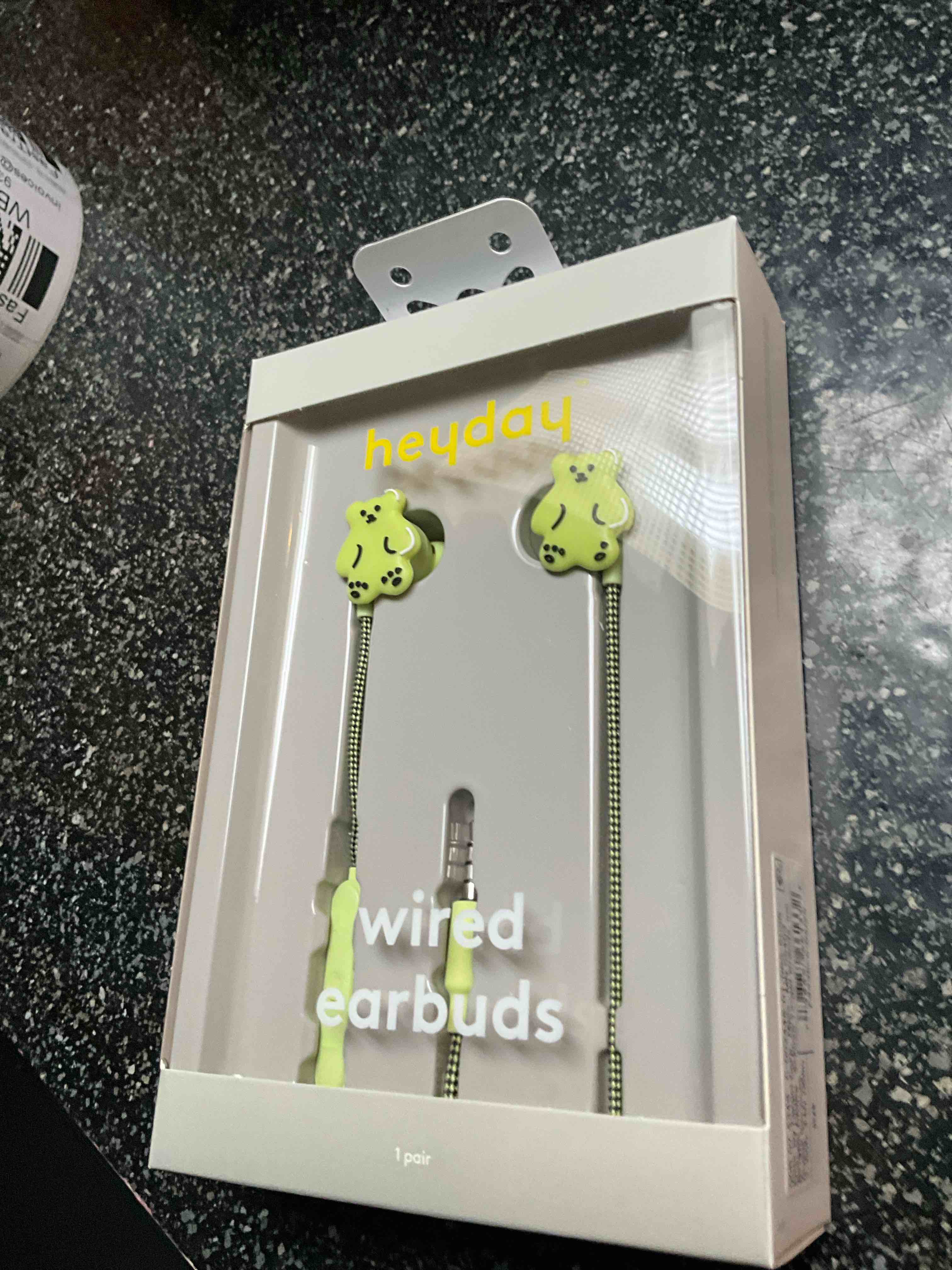 Condition photo showing New/Like New for Heyday - Wired Earbuds 