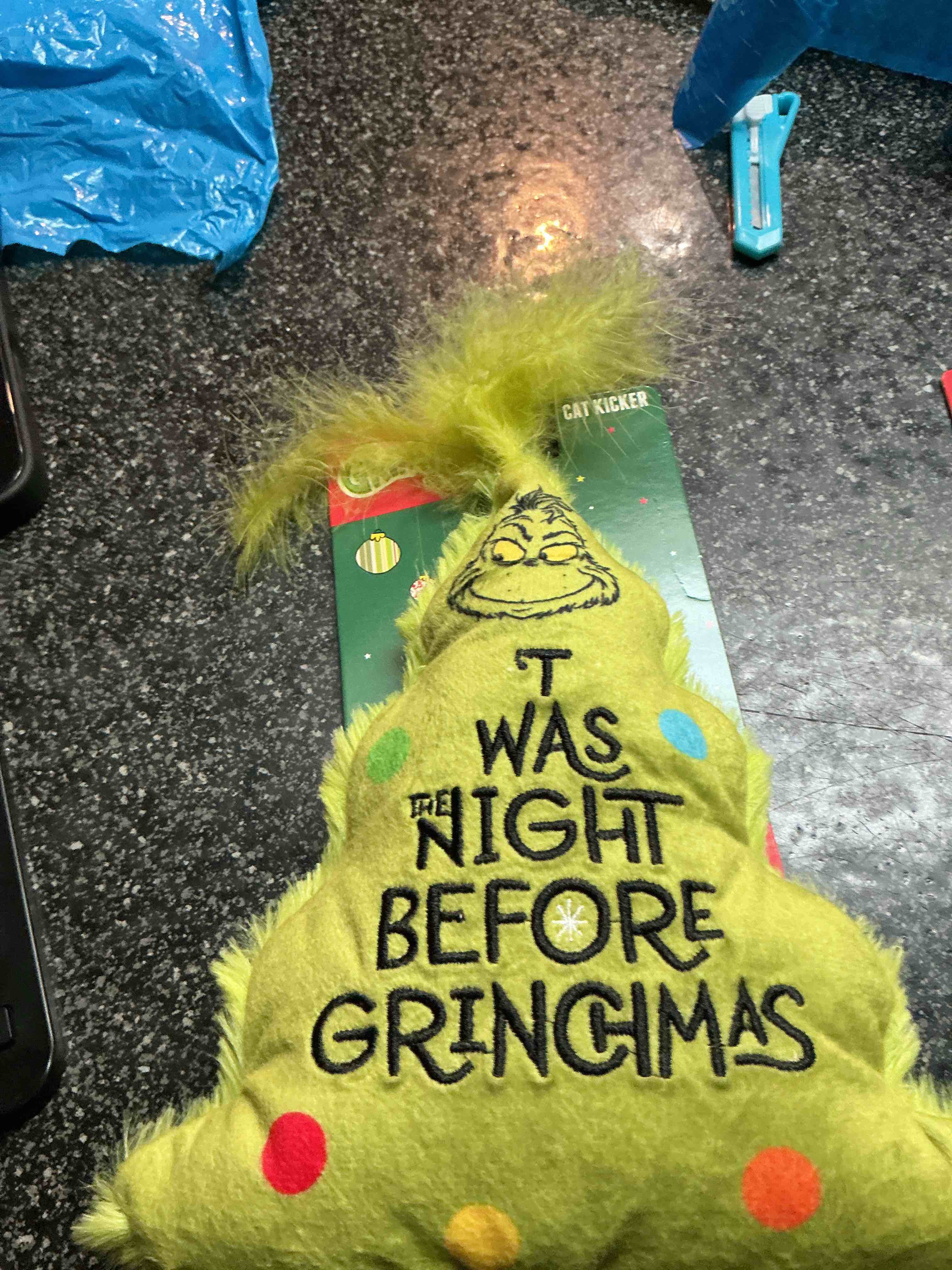 Condition photo showing New/Like New for  The Grinch Cat  Kicker 
