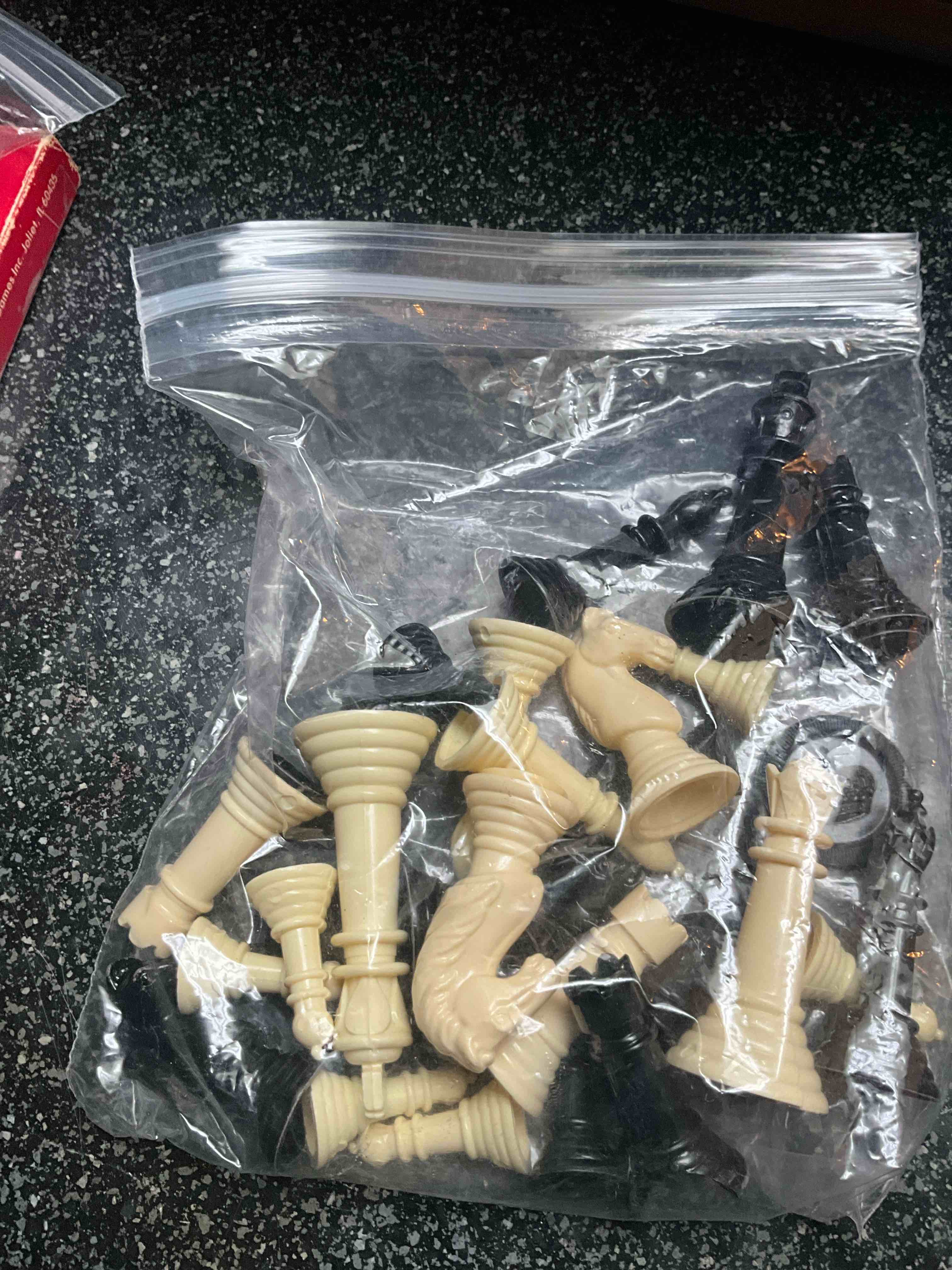 Condition photo showing Good Condition for LOT - Extra Chess Pieces 