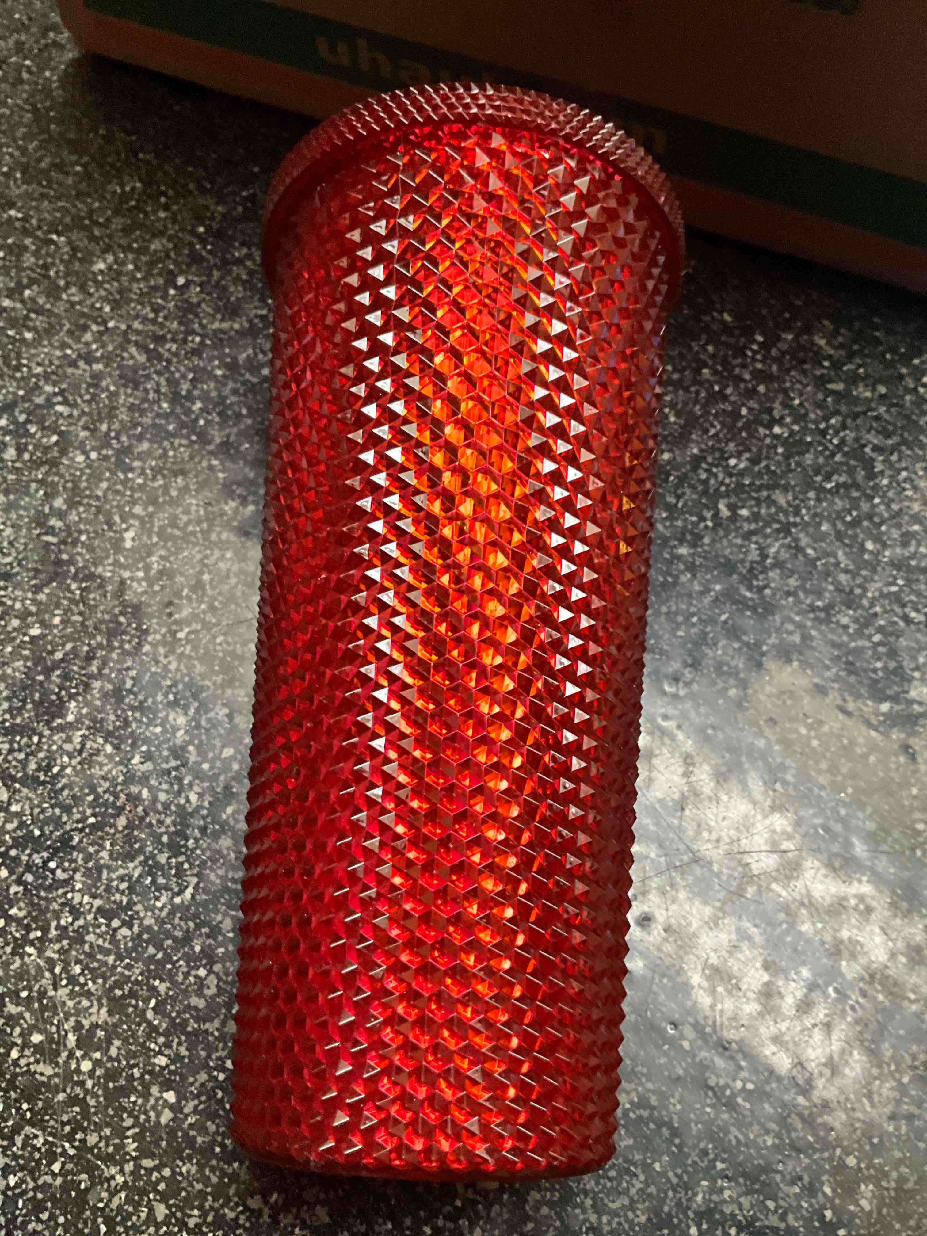 Tumbler/Gobelet - Red Jeweled - 20 oz
