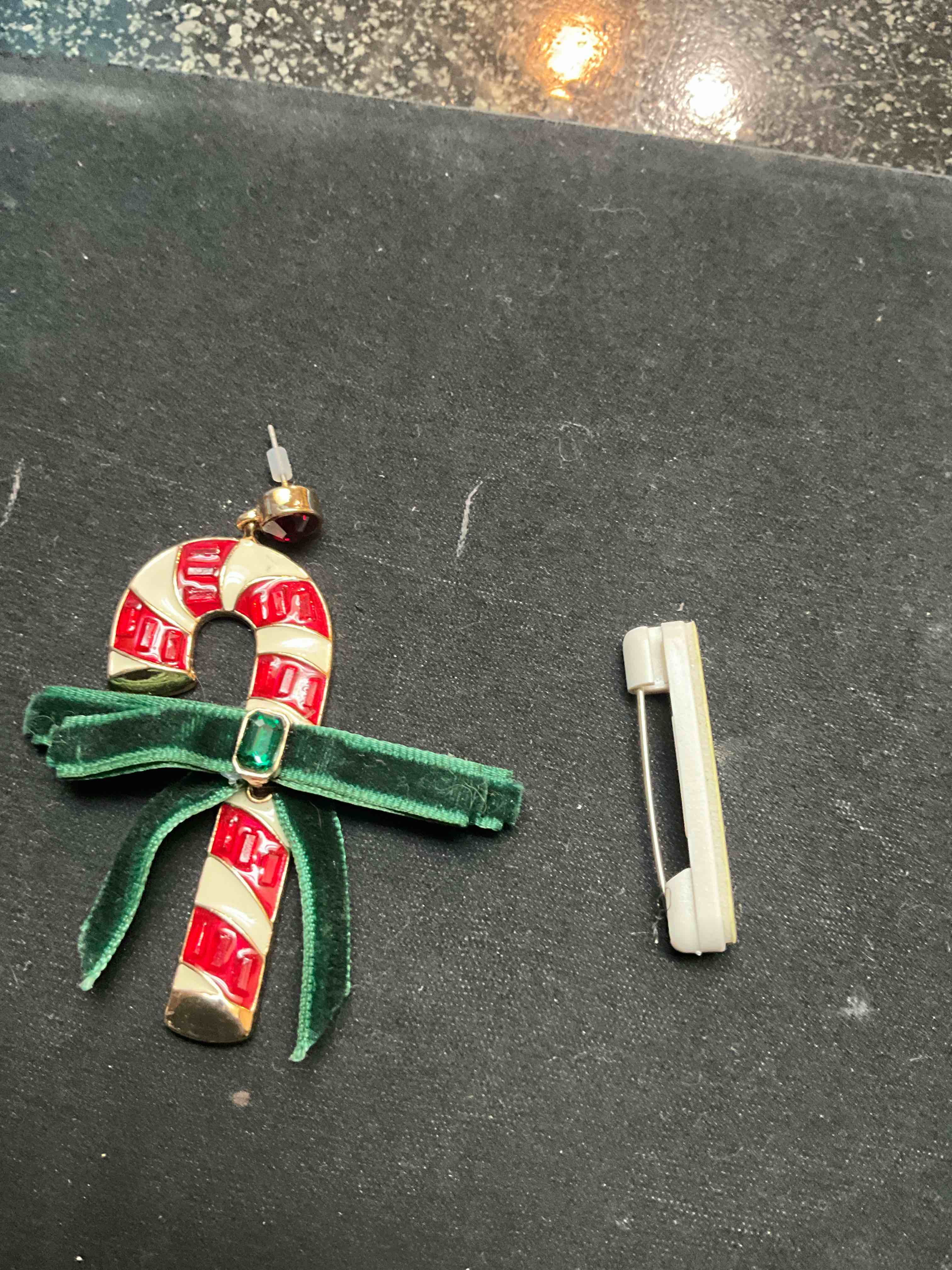 Condition photo showing New/Like New for Decorative Candy Cane (hang it or pin it)