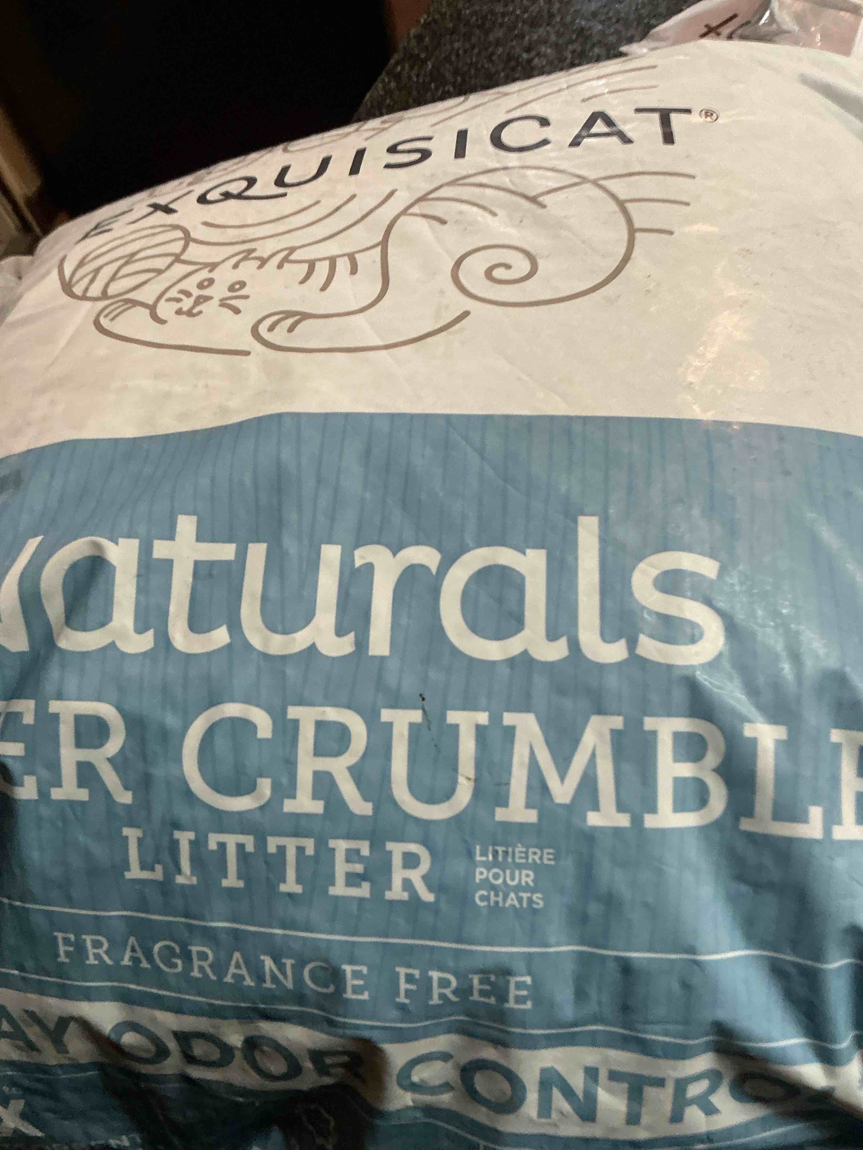 Condition photo showing Good Condition for Exquisicat Natural Paper Crumble Litter 