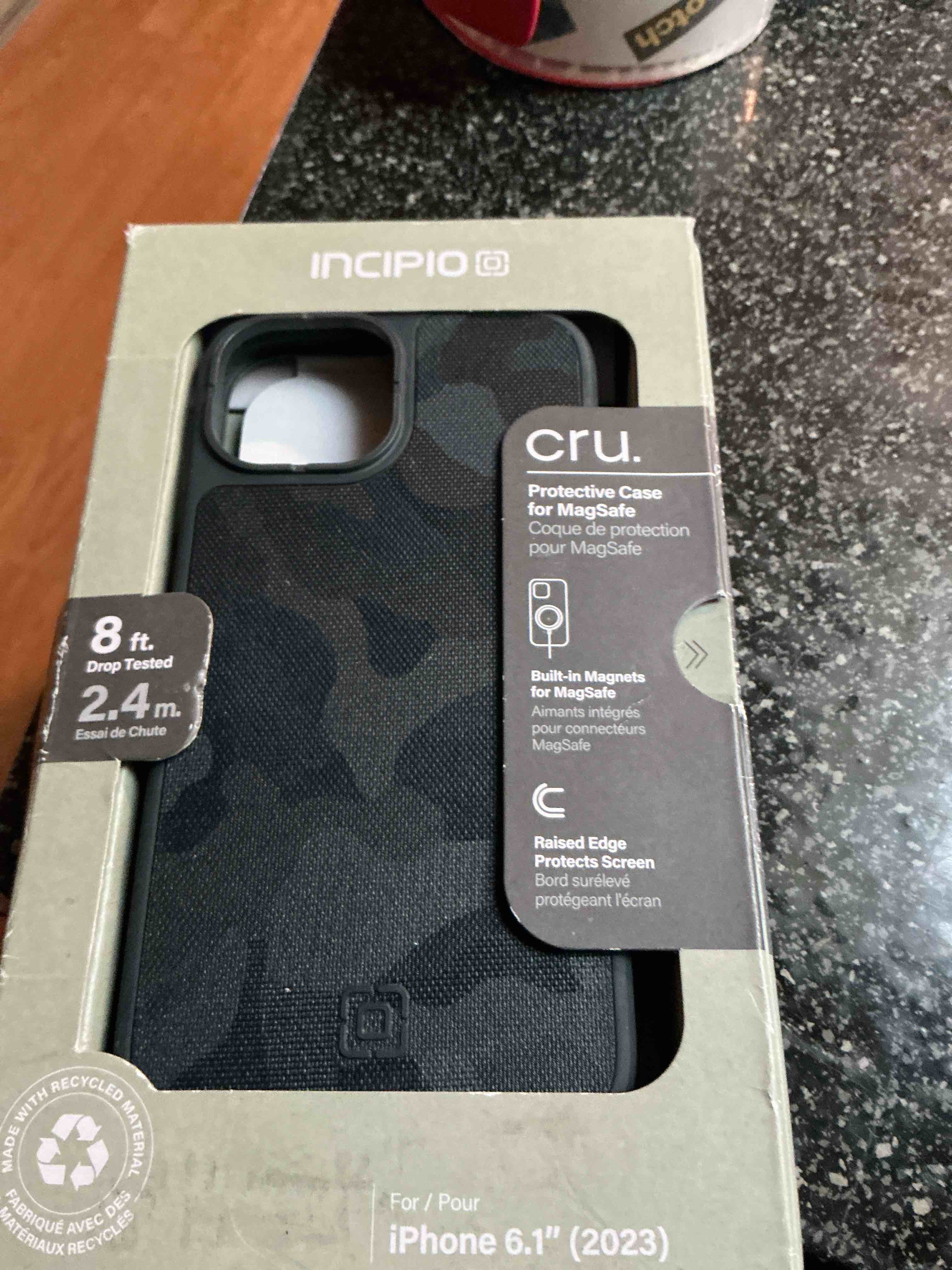 Condition photo showing New/Like New for Incipio Cru. Protective Case For MagSafe  8 Ft. Drop Tested 