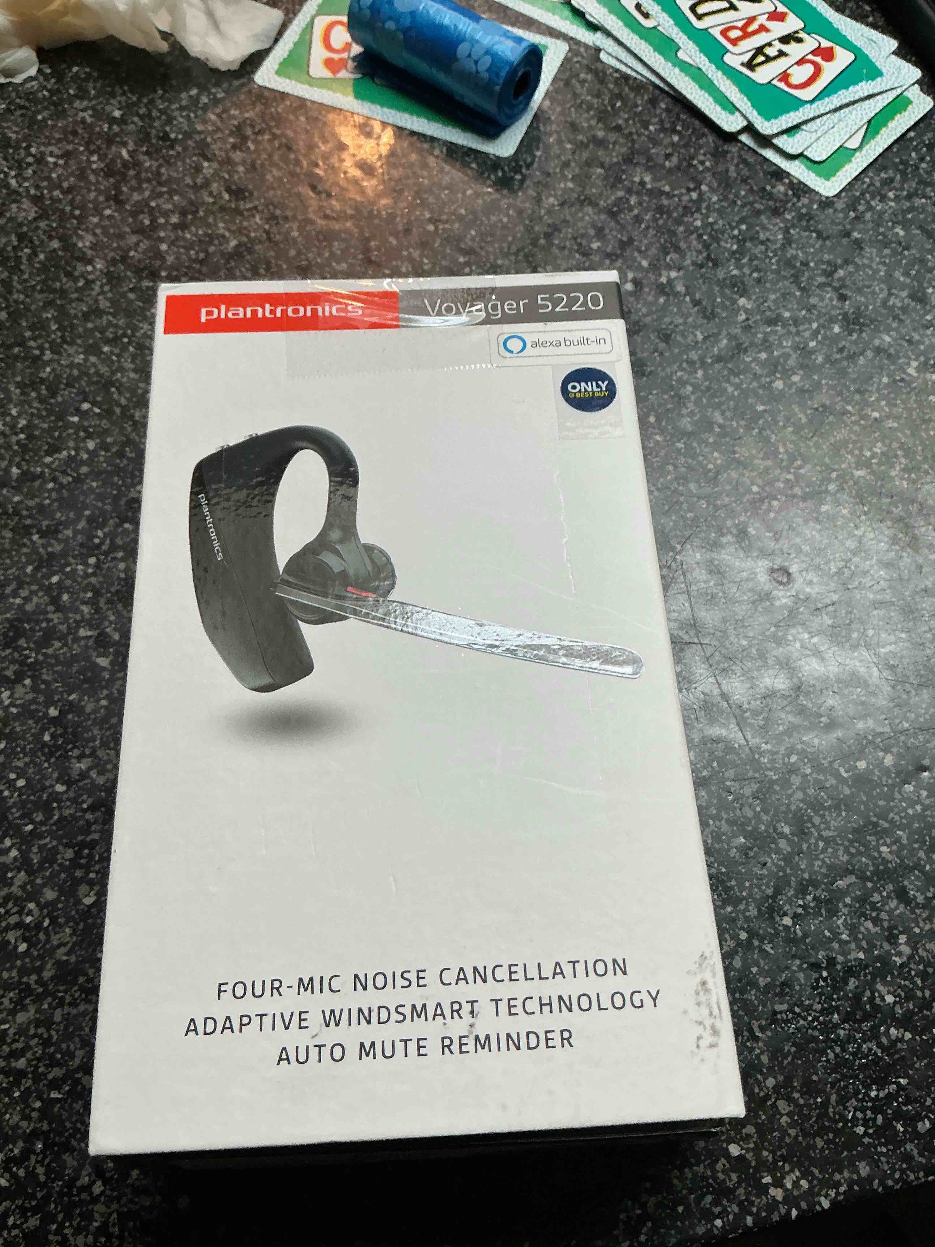 Condition photo showing New/Like New for Plantronics Voyager 5220 Case For iPhone & iPad 