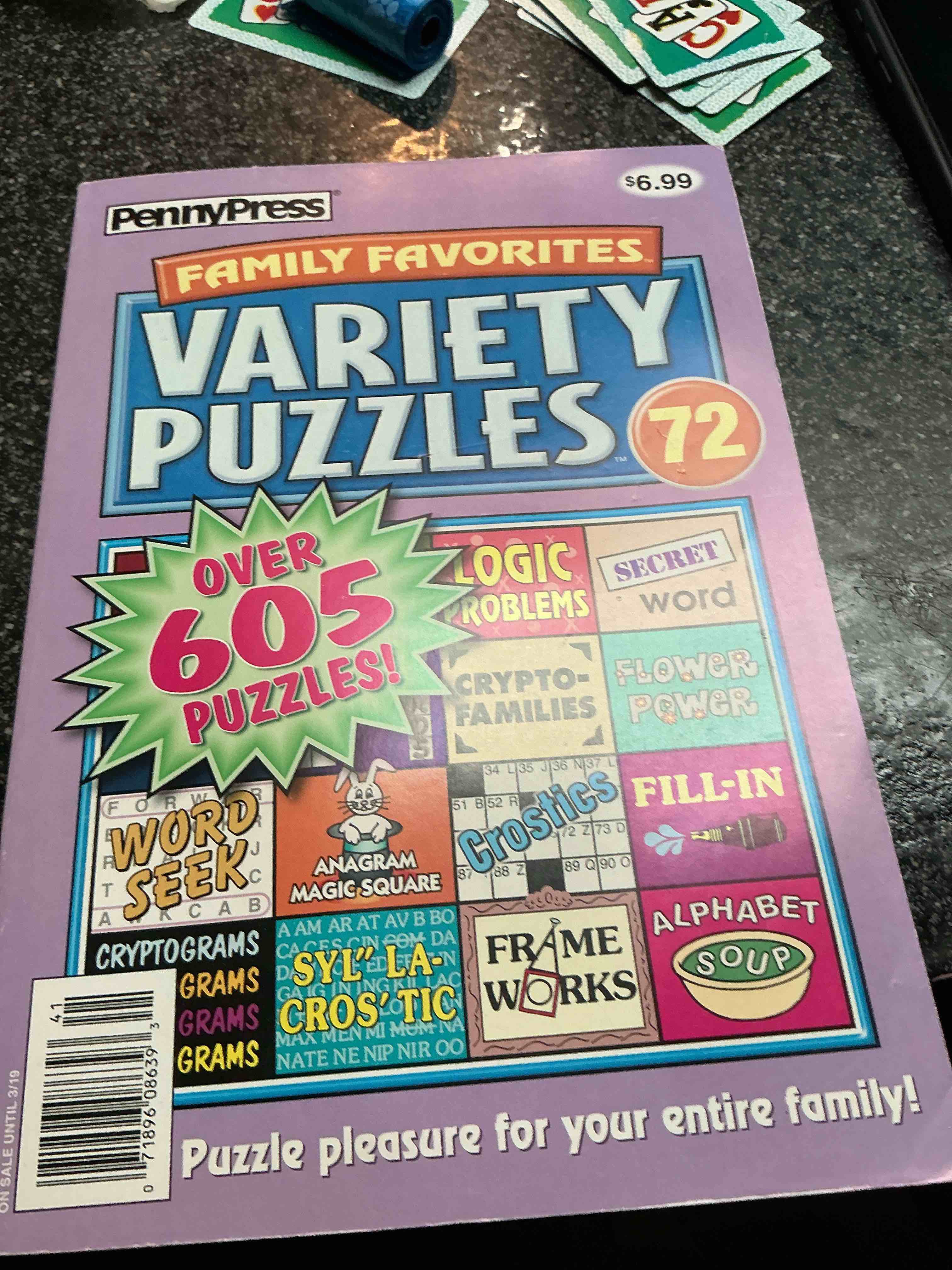 Penny Press - Family Favorite - Variety 72 Puzzles  