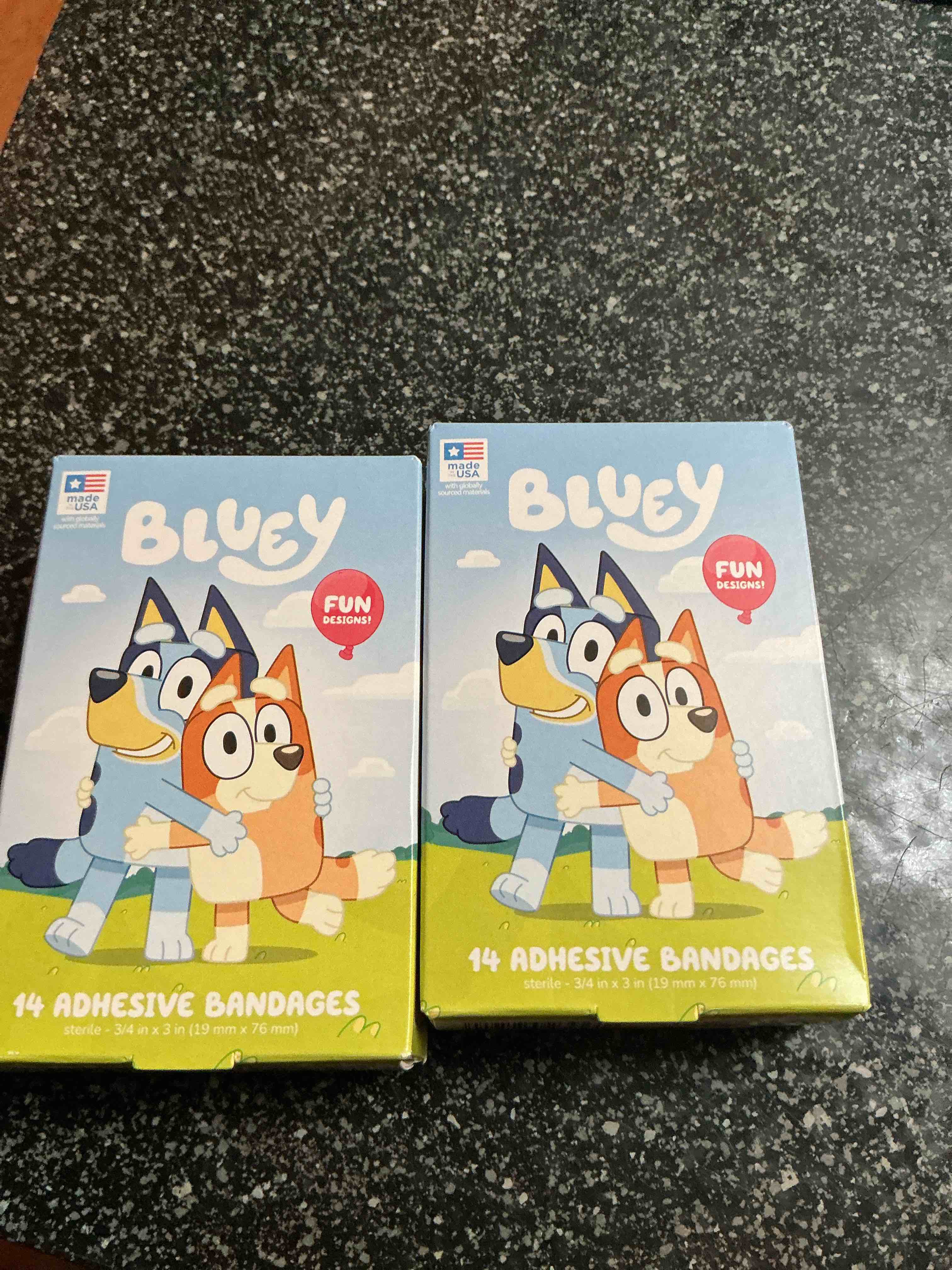 Condition photo showing New/Like New for Bluey 14 Adhesive Bandages 