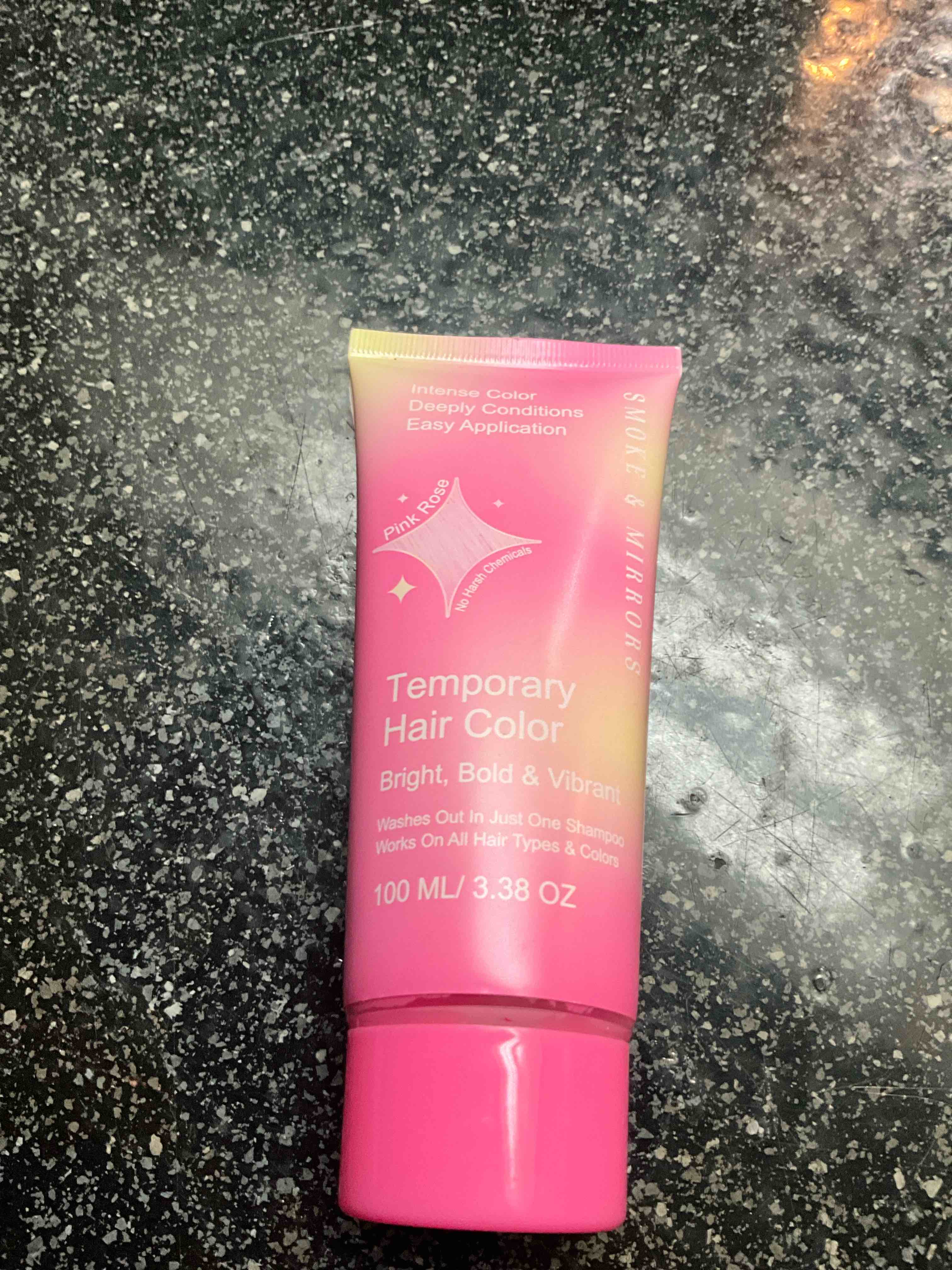 Condition photo showing New/Like New for Smoke & Mirrors - Temporary Hair Color - Intense Color - Pink Rose - 3.38 oz 