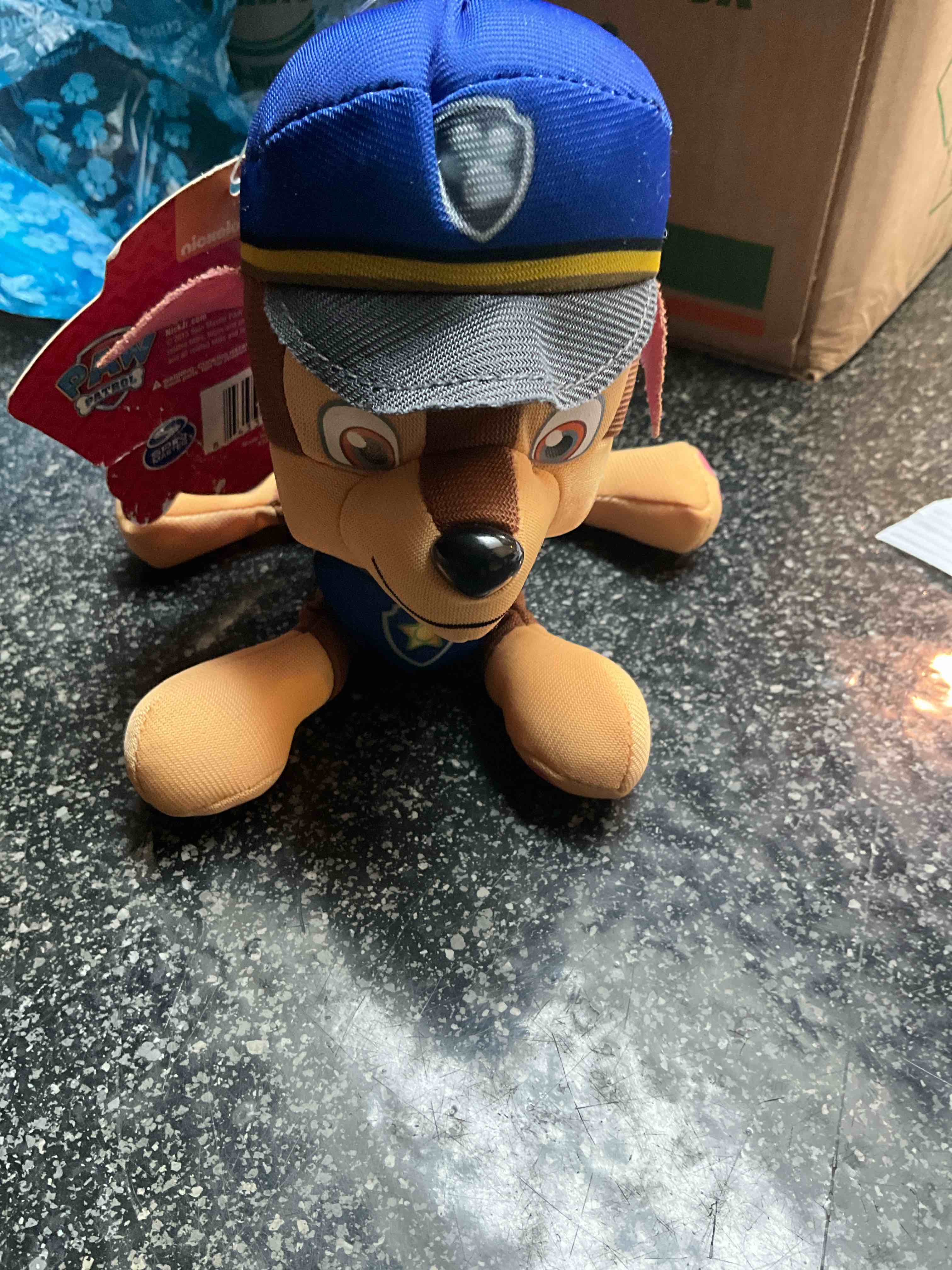 Condition photo showing New/Like New for Paw Patrol - Plush - Bookbag Clip On - Chase 