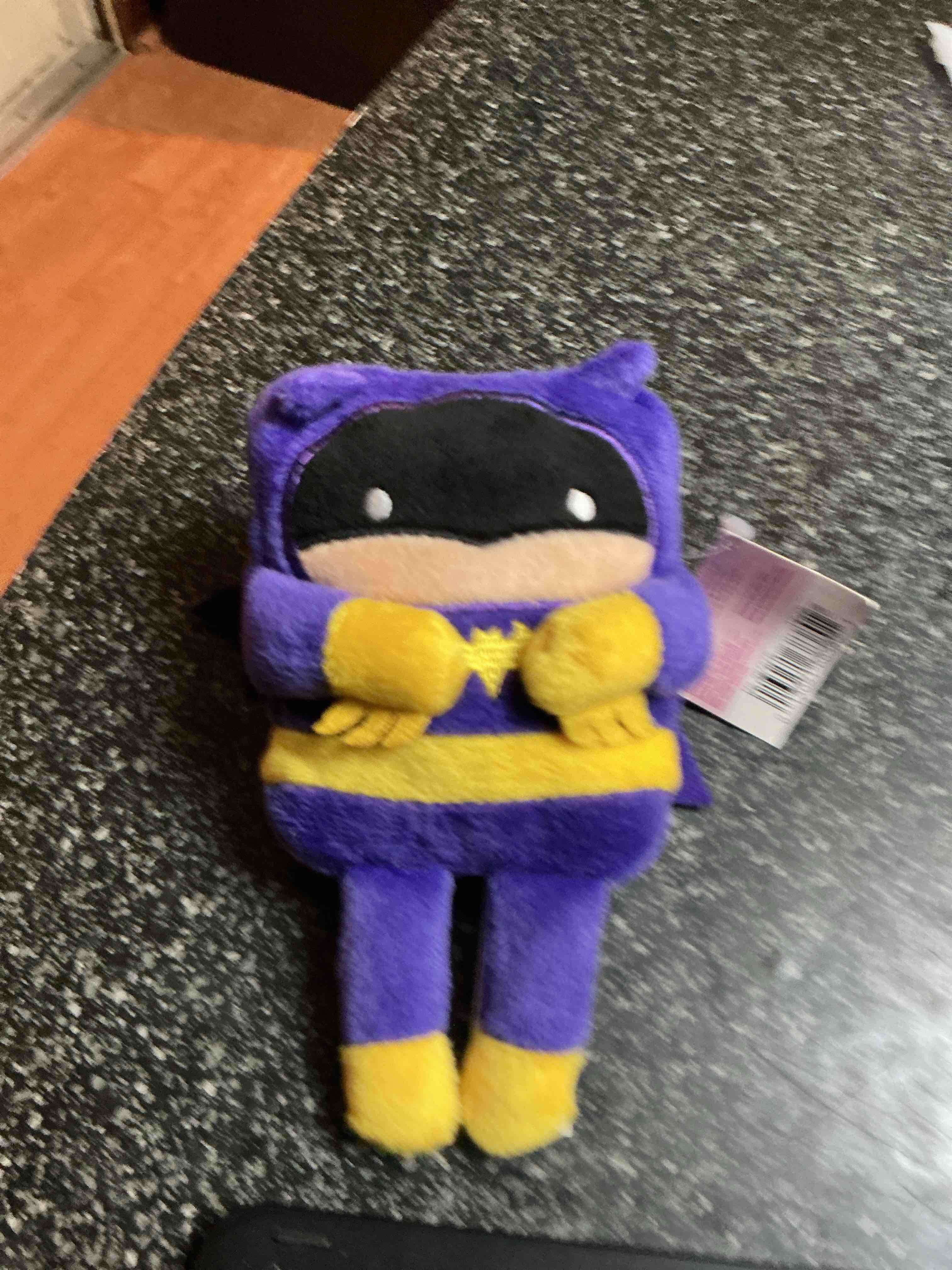 Justice League  Square Plush With Keychain 