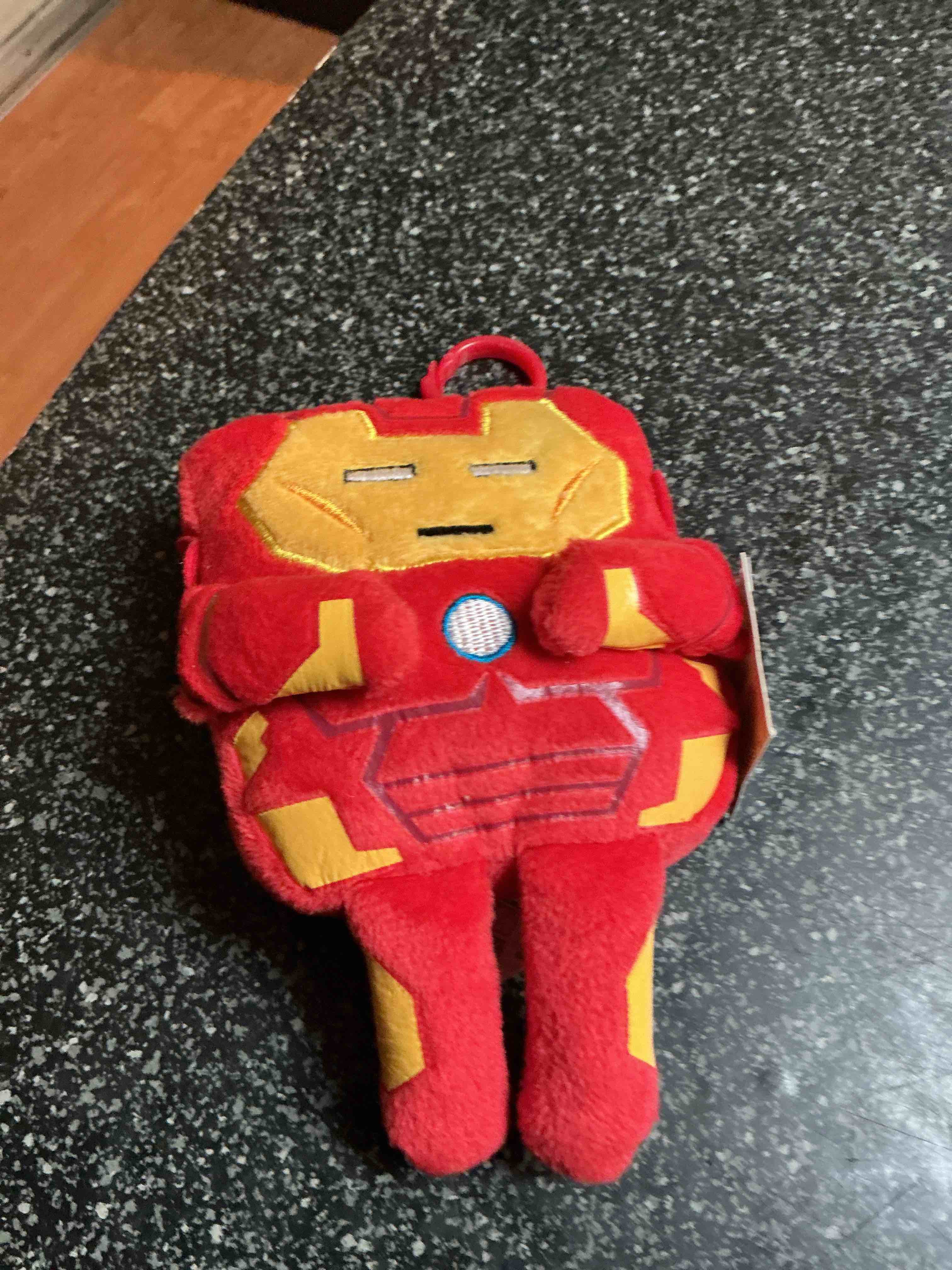 Condition photo showing New/Like New for Marvel Avengers Square Flavor Plush With Key Chain 