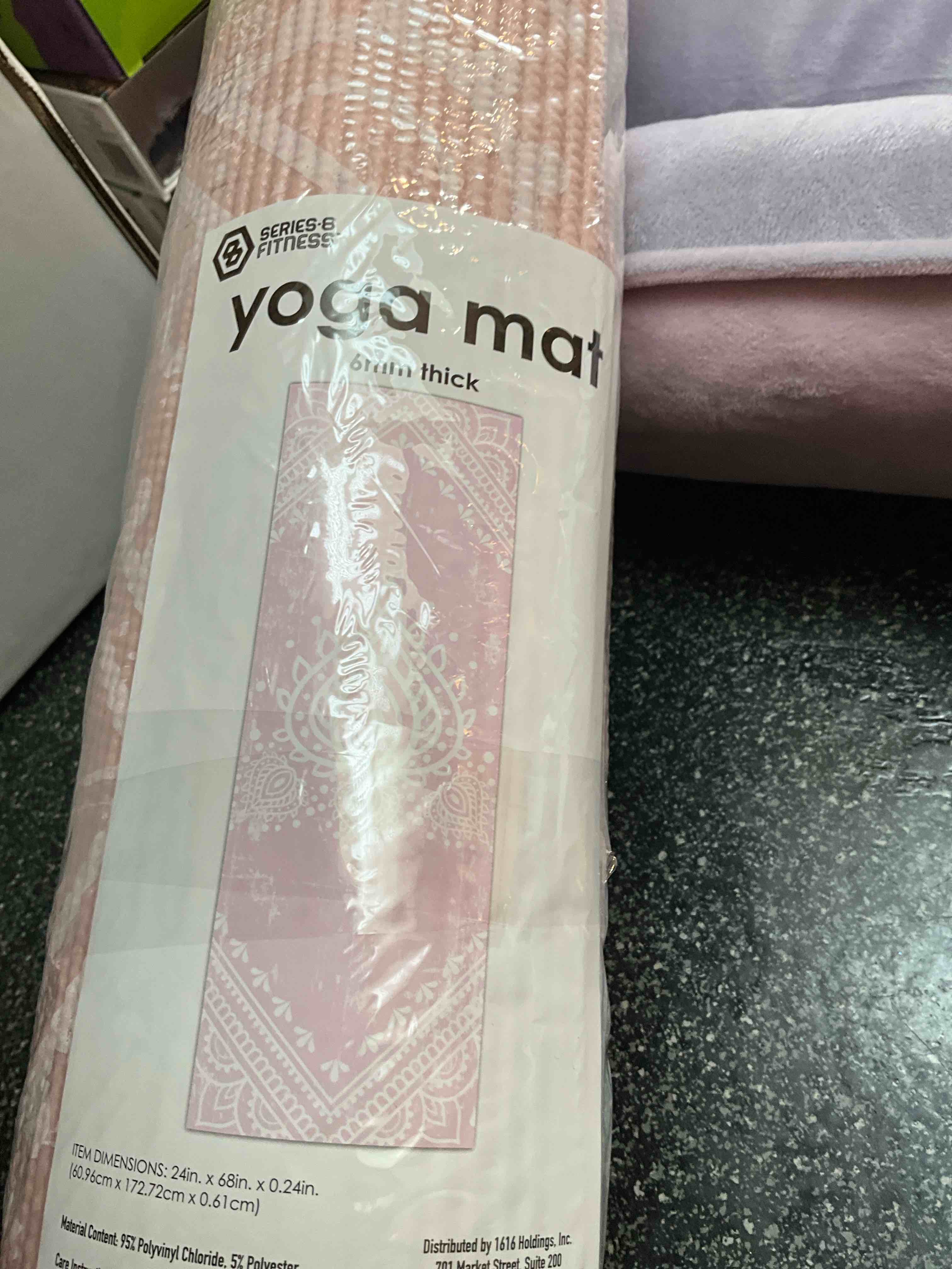 Series 8 Fitness - Yoga Mat - 24 x 68 x .24