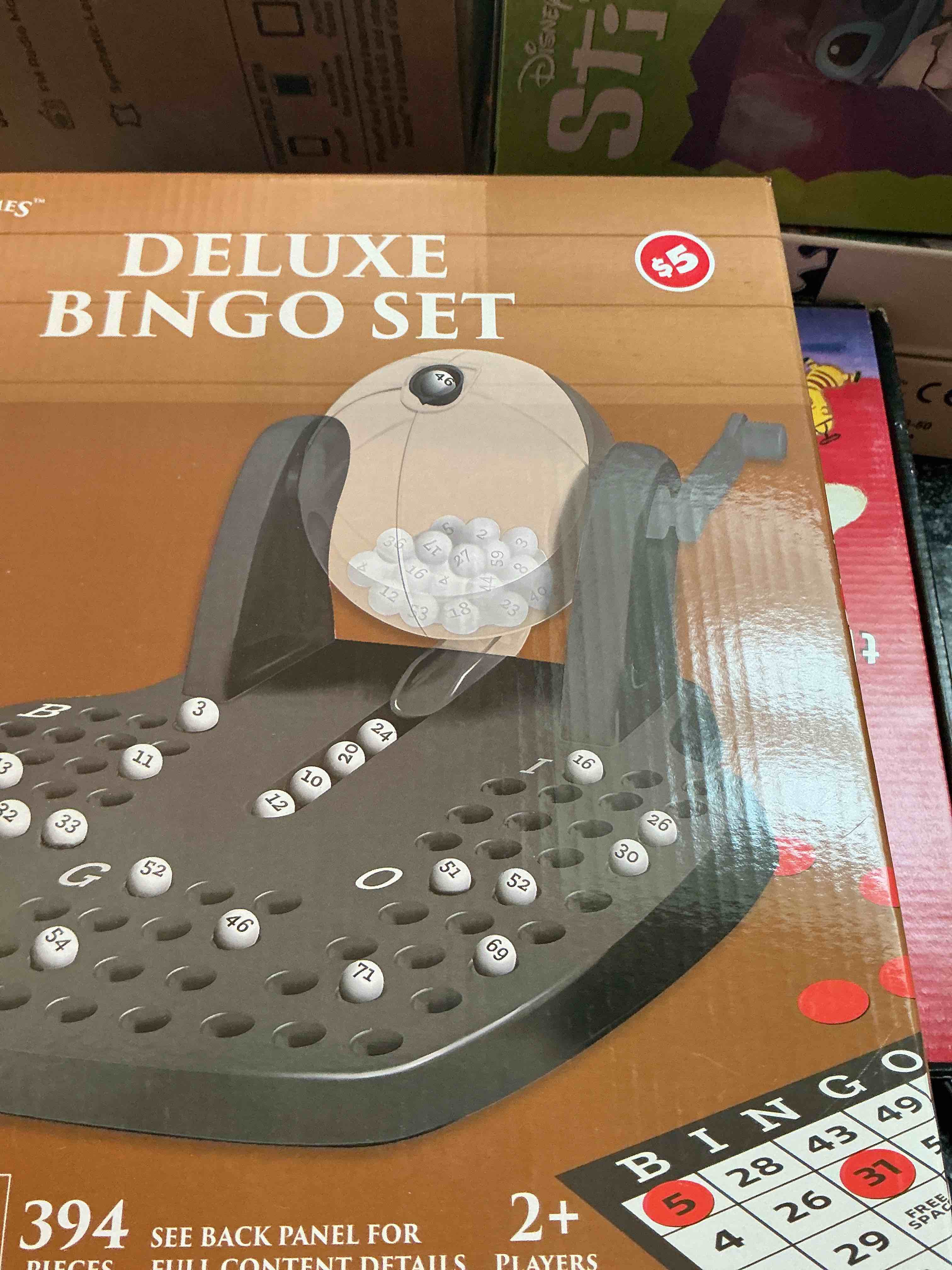 Classic & Games Deluxe Bingo Set