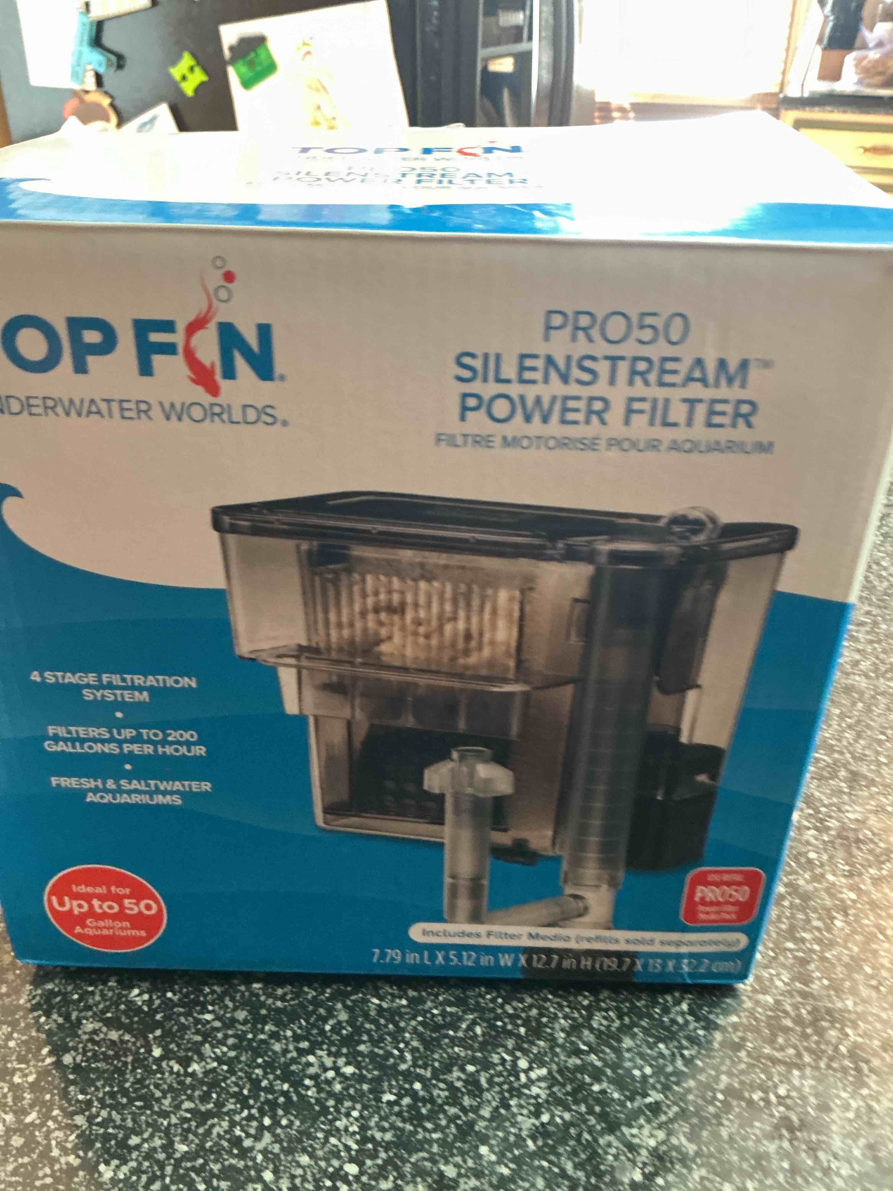 Top - Fin PRO50 Silenstream Power Filter 