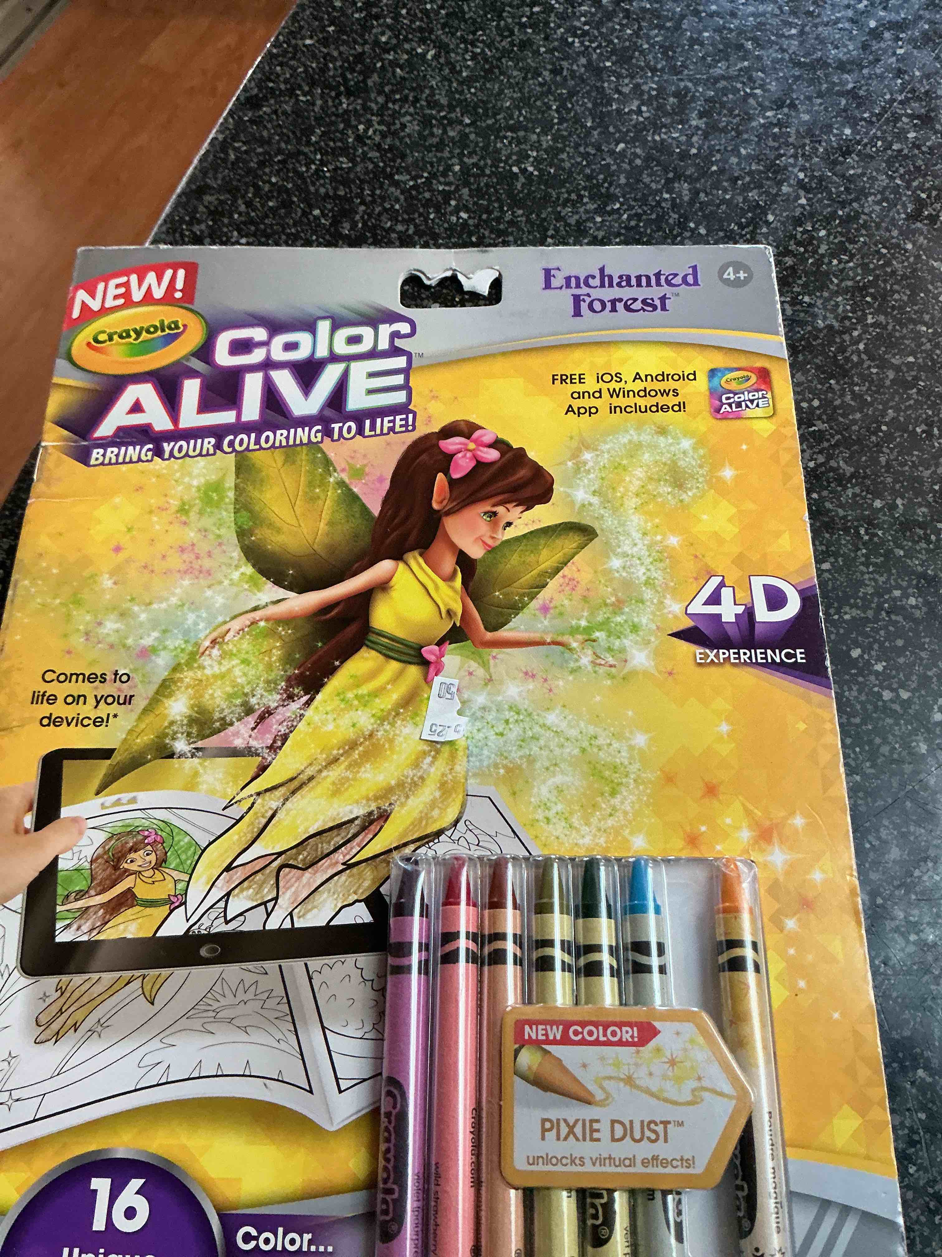 New Crayola Color Alive 4D Experience