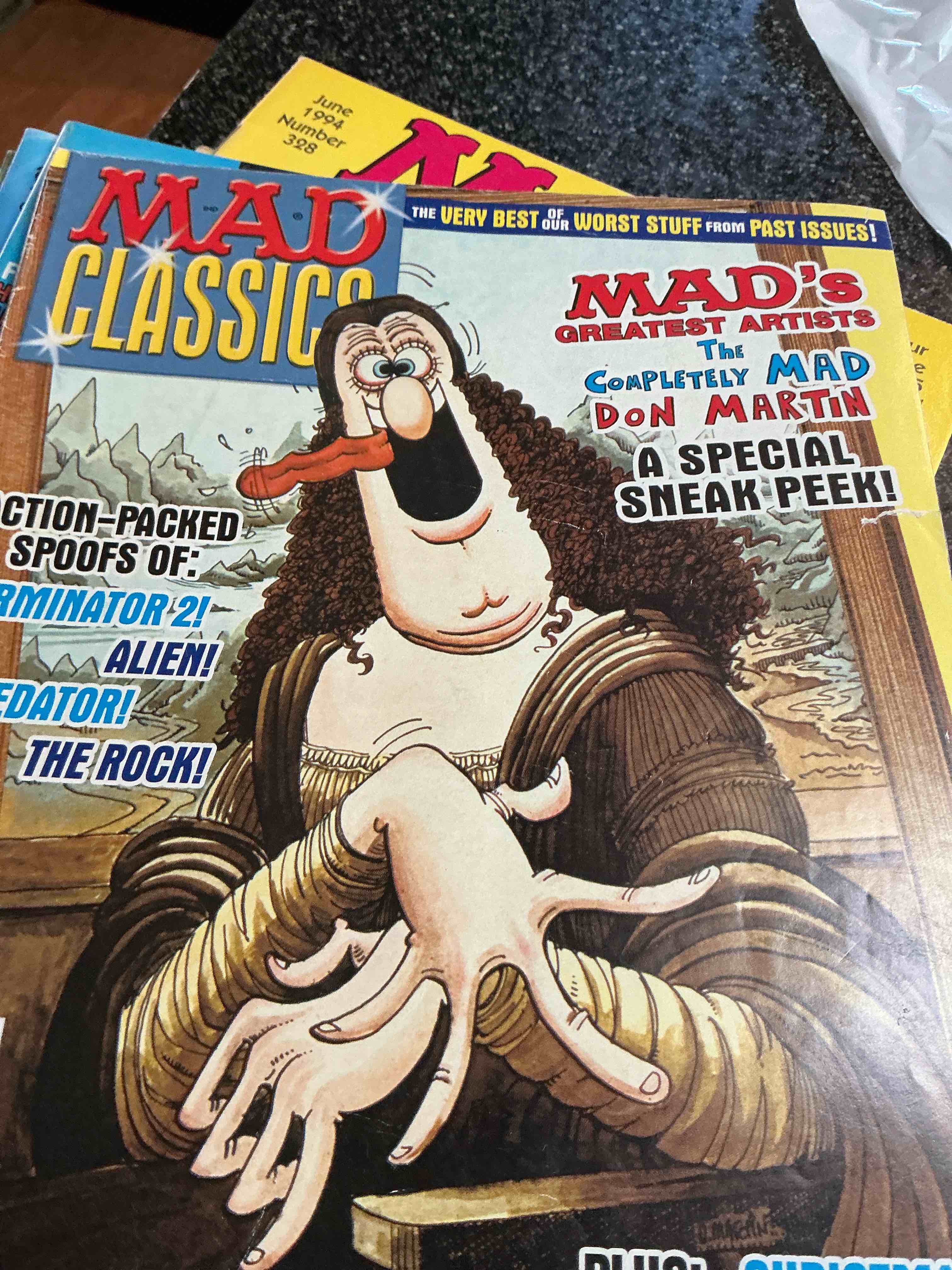 Condition photo showing As Is for Mad Classic Mad’s Greatest Artists Retro 