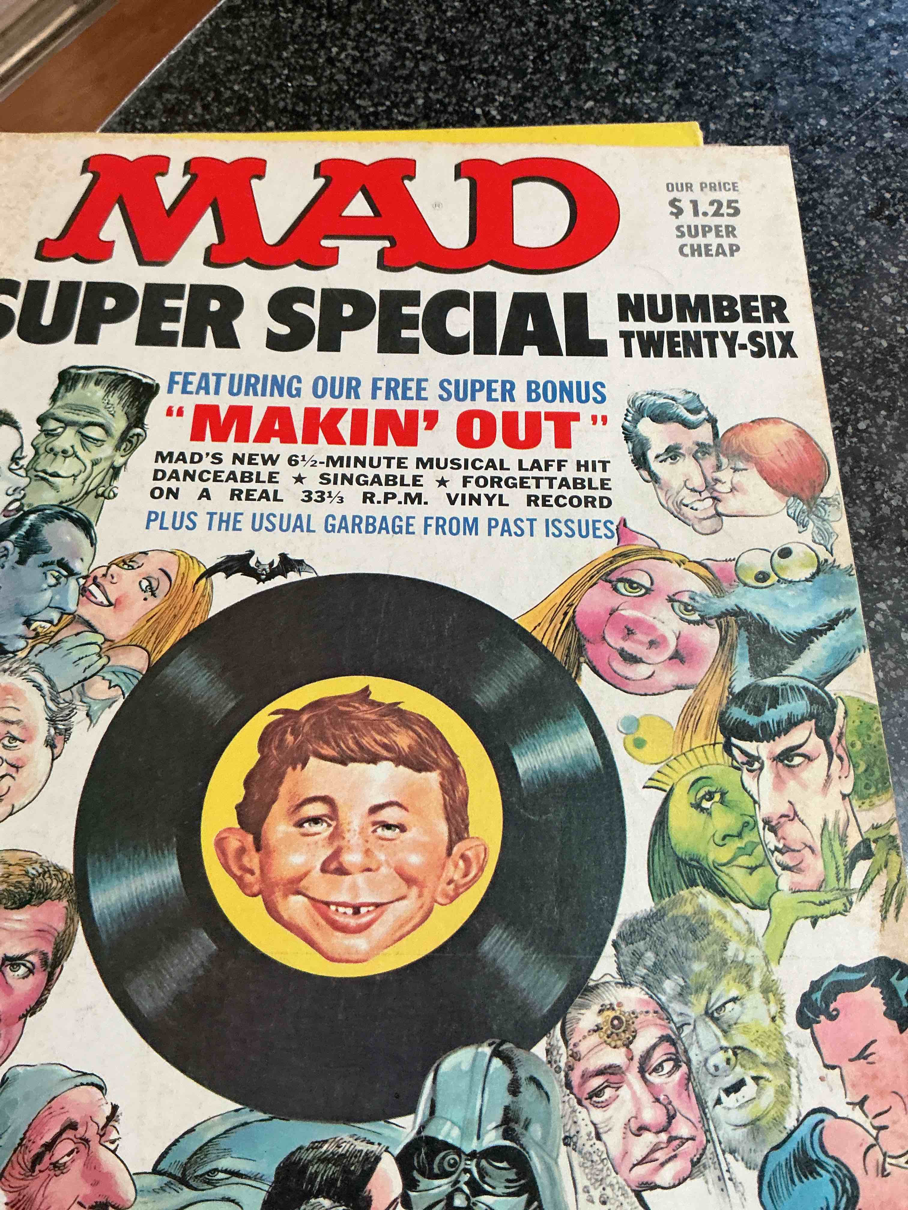 Condition photo showing As Is for Mad Super Special Comic Book Retro 