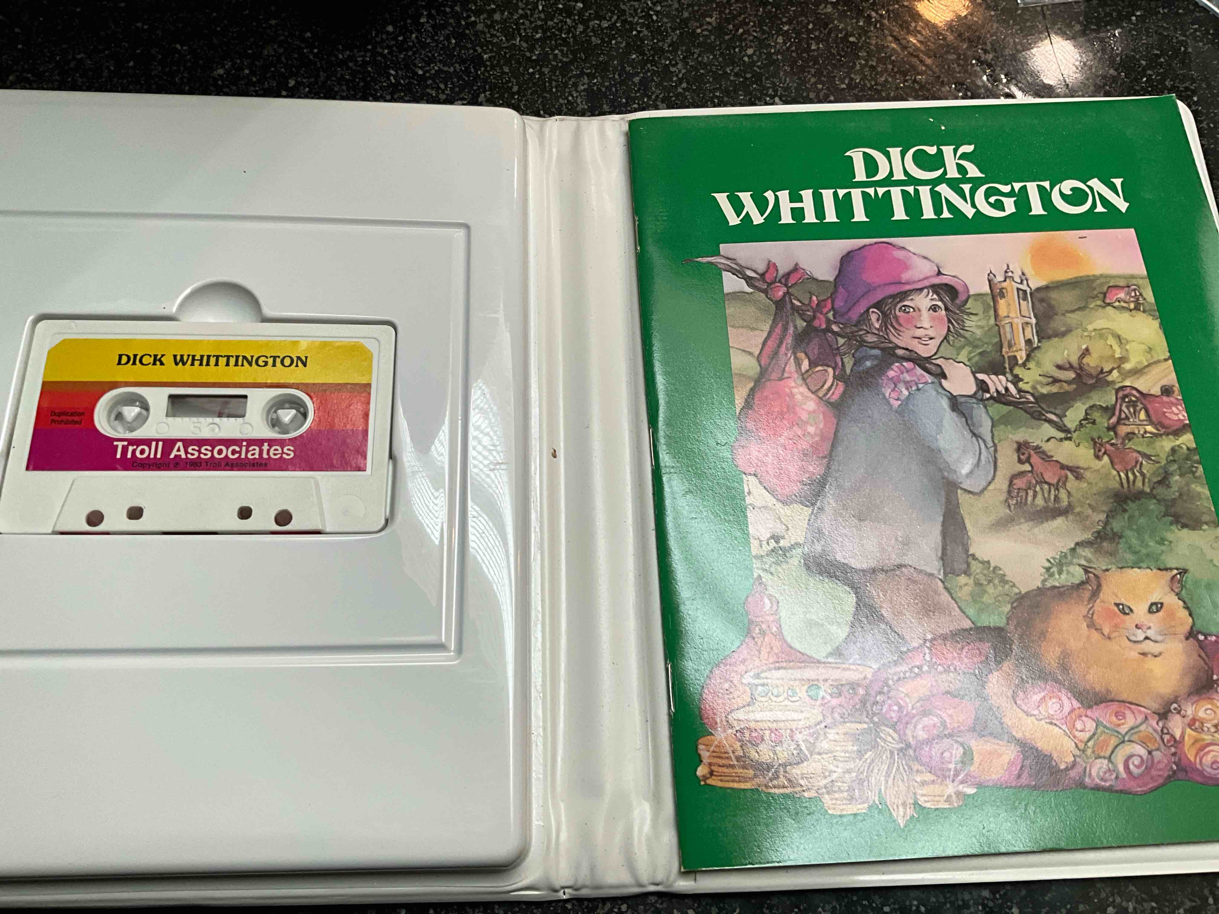 Condition photo showing New/Like New for Dick Whittington - Cassette & Book - Read Along 