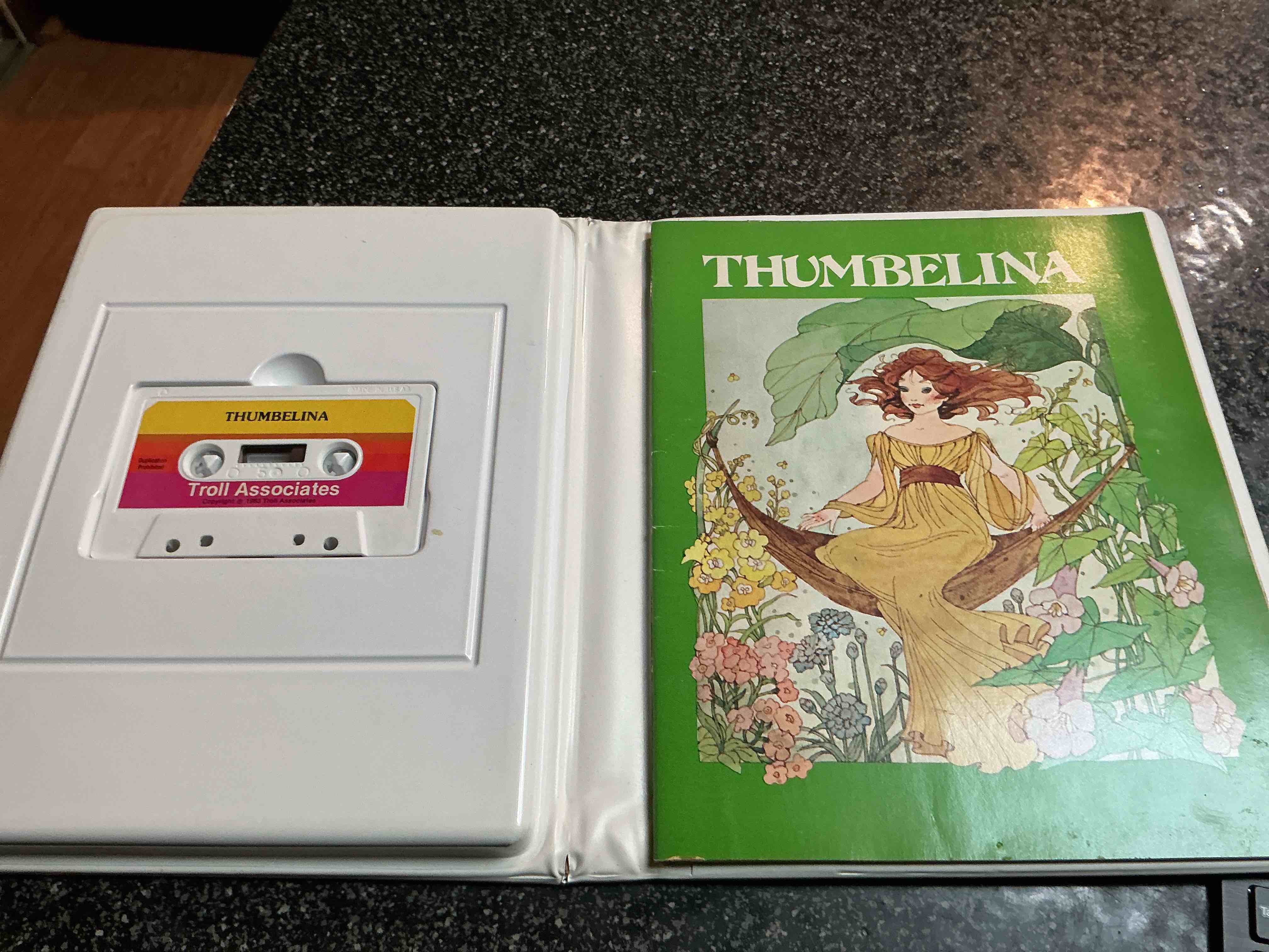 Condition photo showing New/Like New for thumbelina Cassette &  Book Read Along 