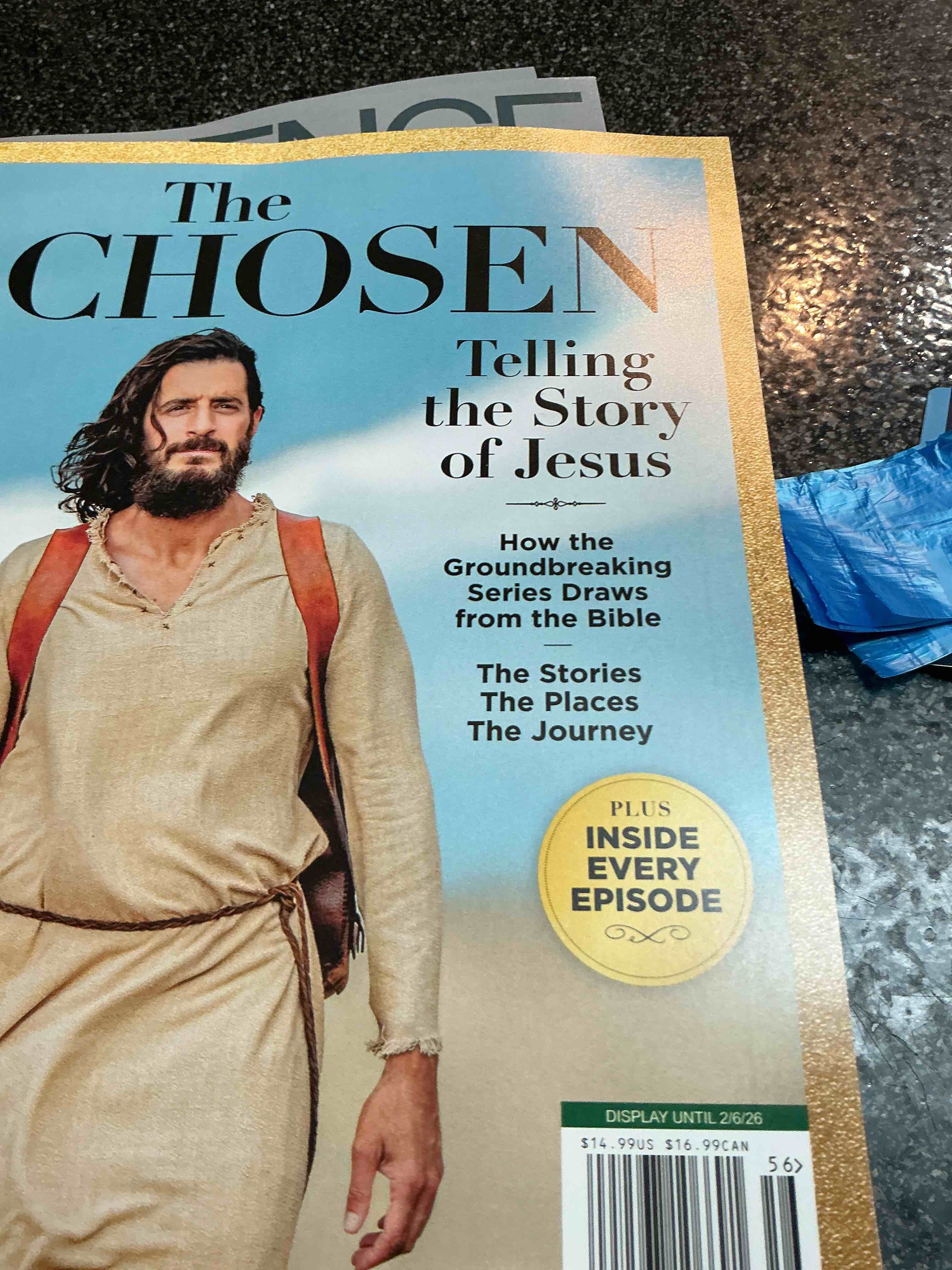 Condition photo showing New/Like New for The Chosen Telling  The Story Of Jesus 