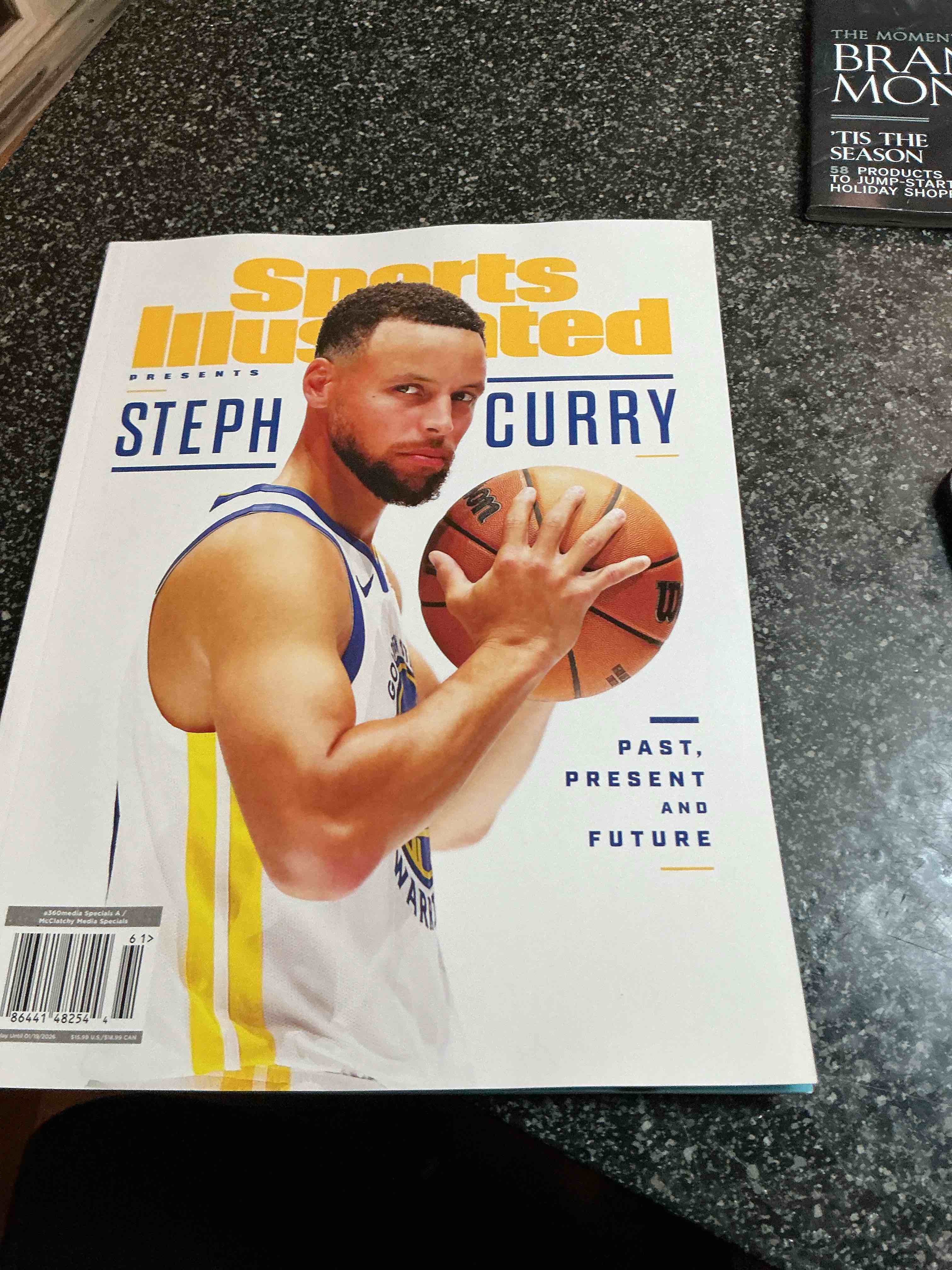 Sports Illustrated Steph Curry 