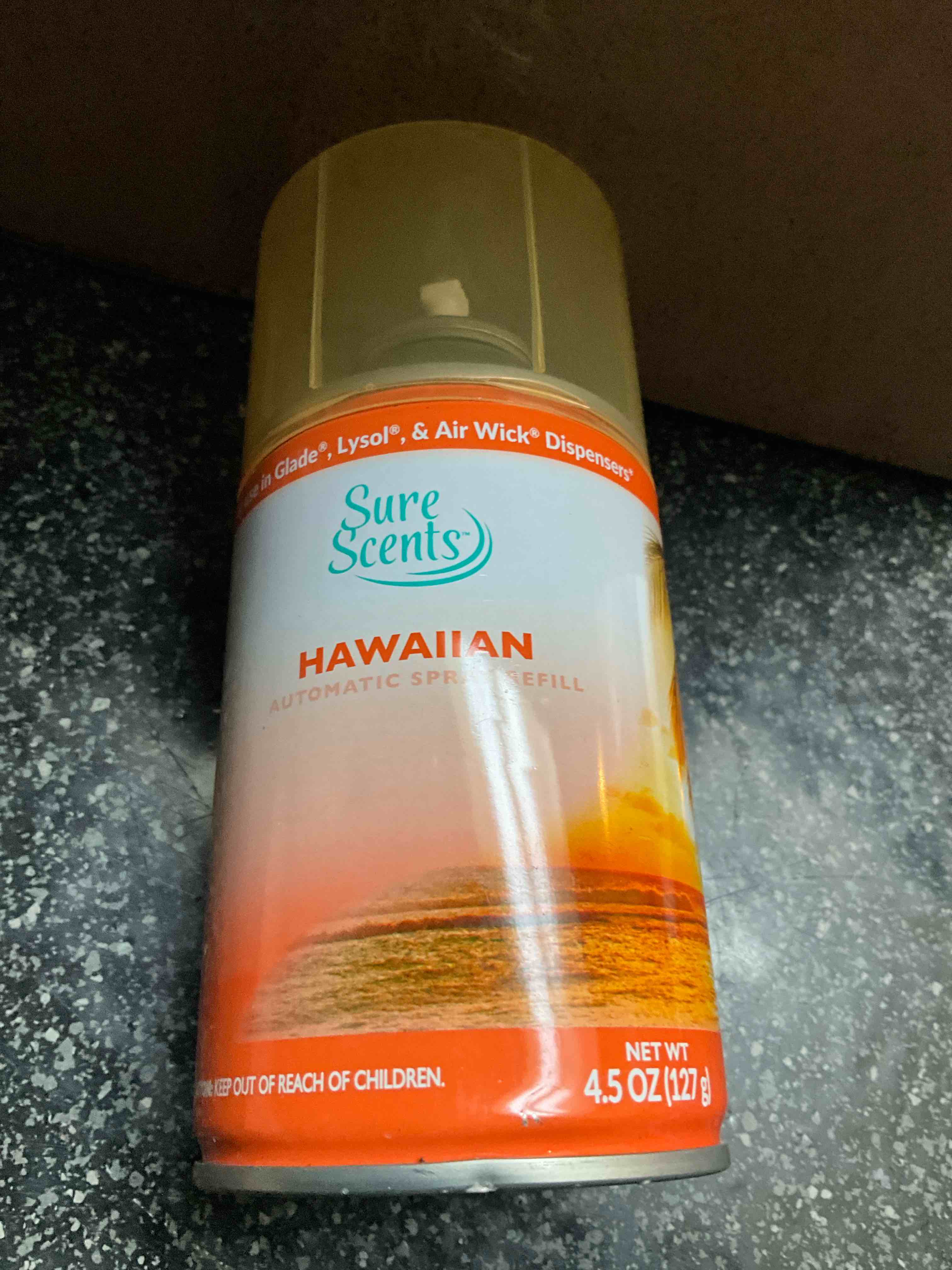 Condition photo showing New/Like New for Sure Scents - Hawaiian - Automatic Spray Refill - 4.5 oz 