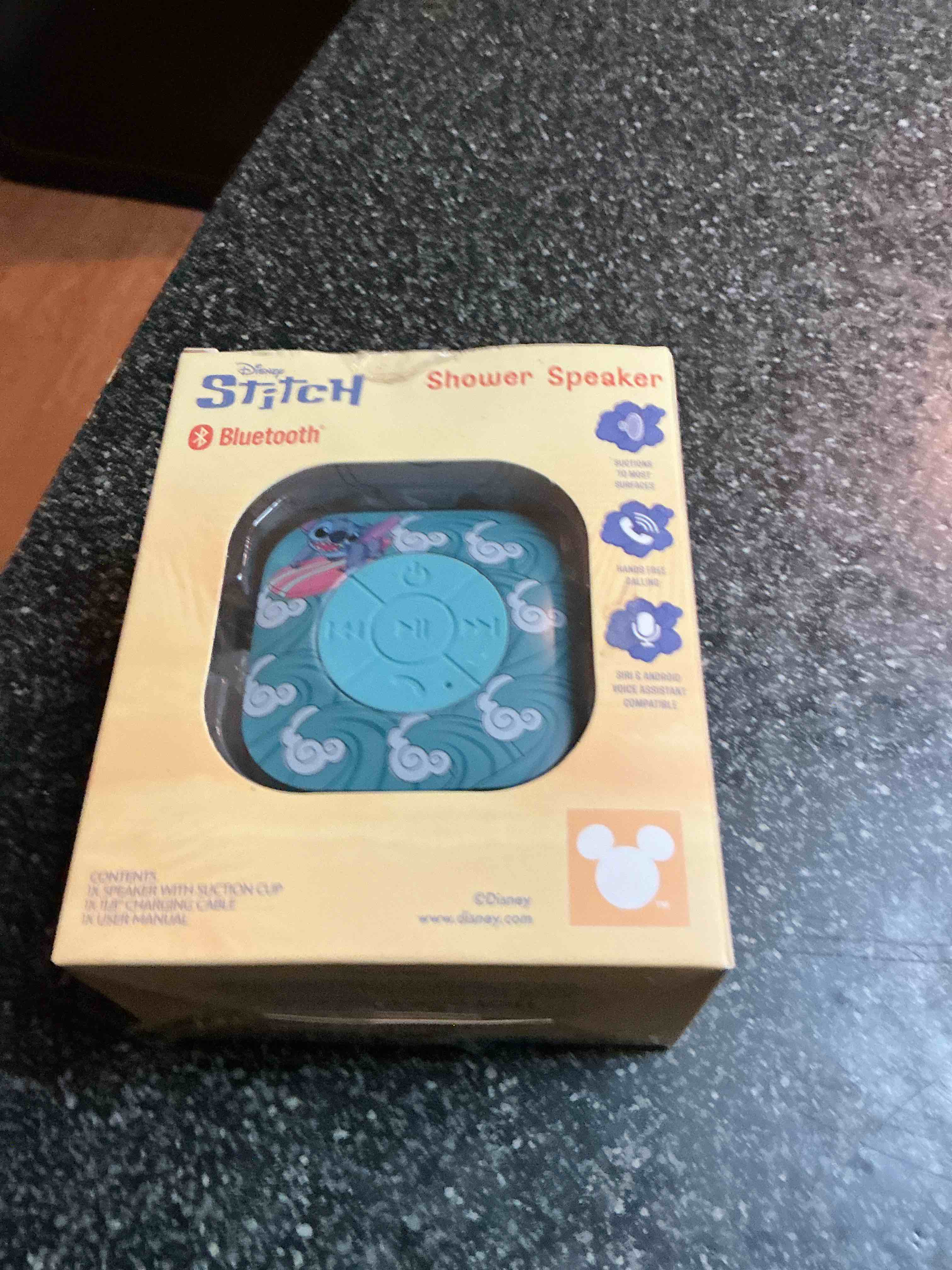 Disney Stitch Shower Speaker Bluetooth 