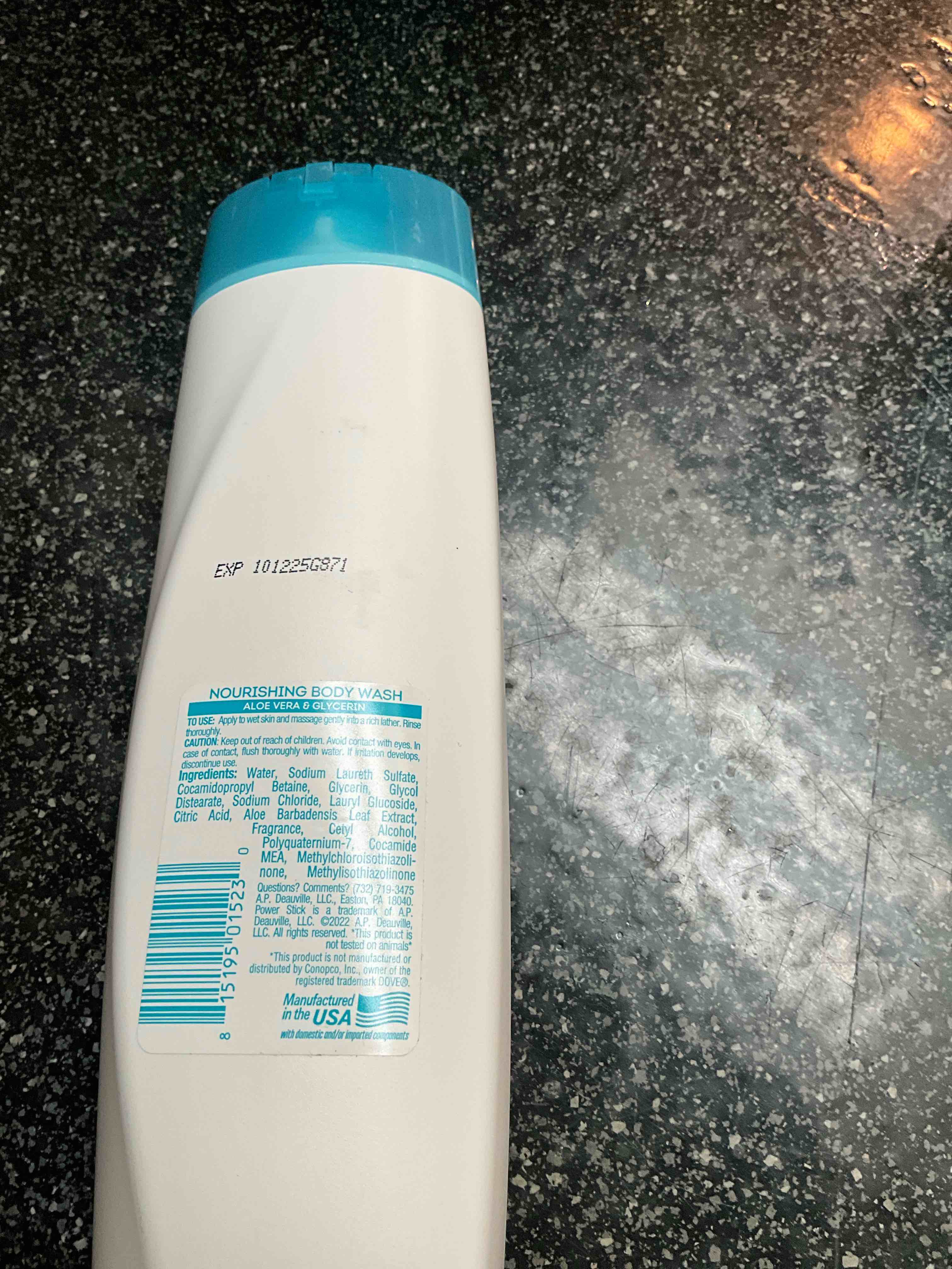Condition photo showing New/Like New for Power Stick - Nourishing Aloe Vera & Glycerin - Body Wash - 12 oz 