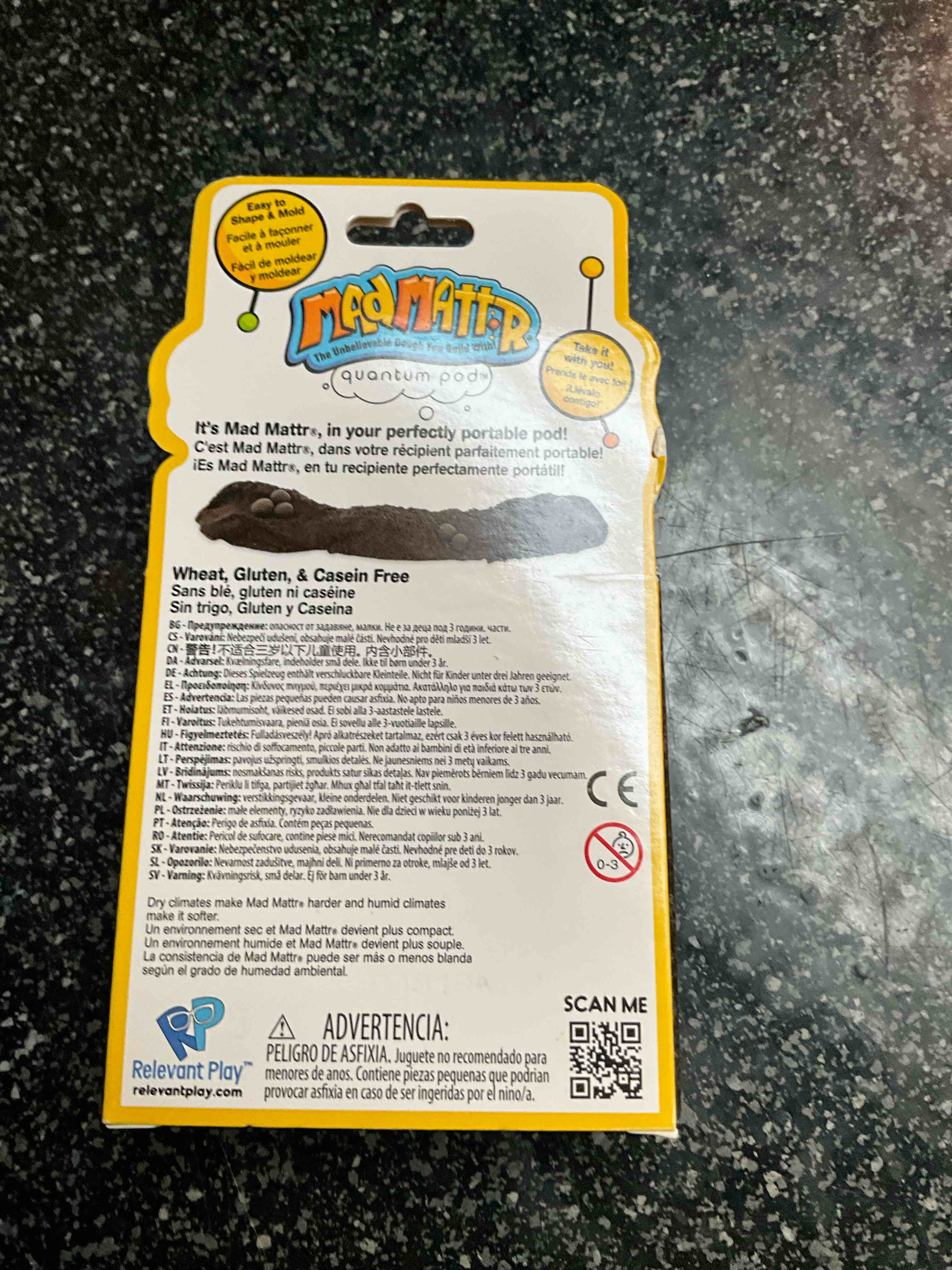 Condition photo showing New/Like New for Mad Matt-R - The Unbelievable Dough You Build With - Never Dries Out 