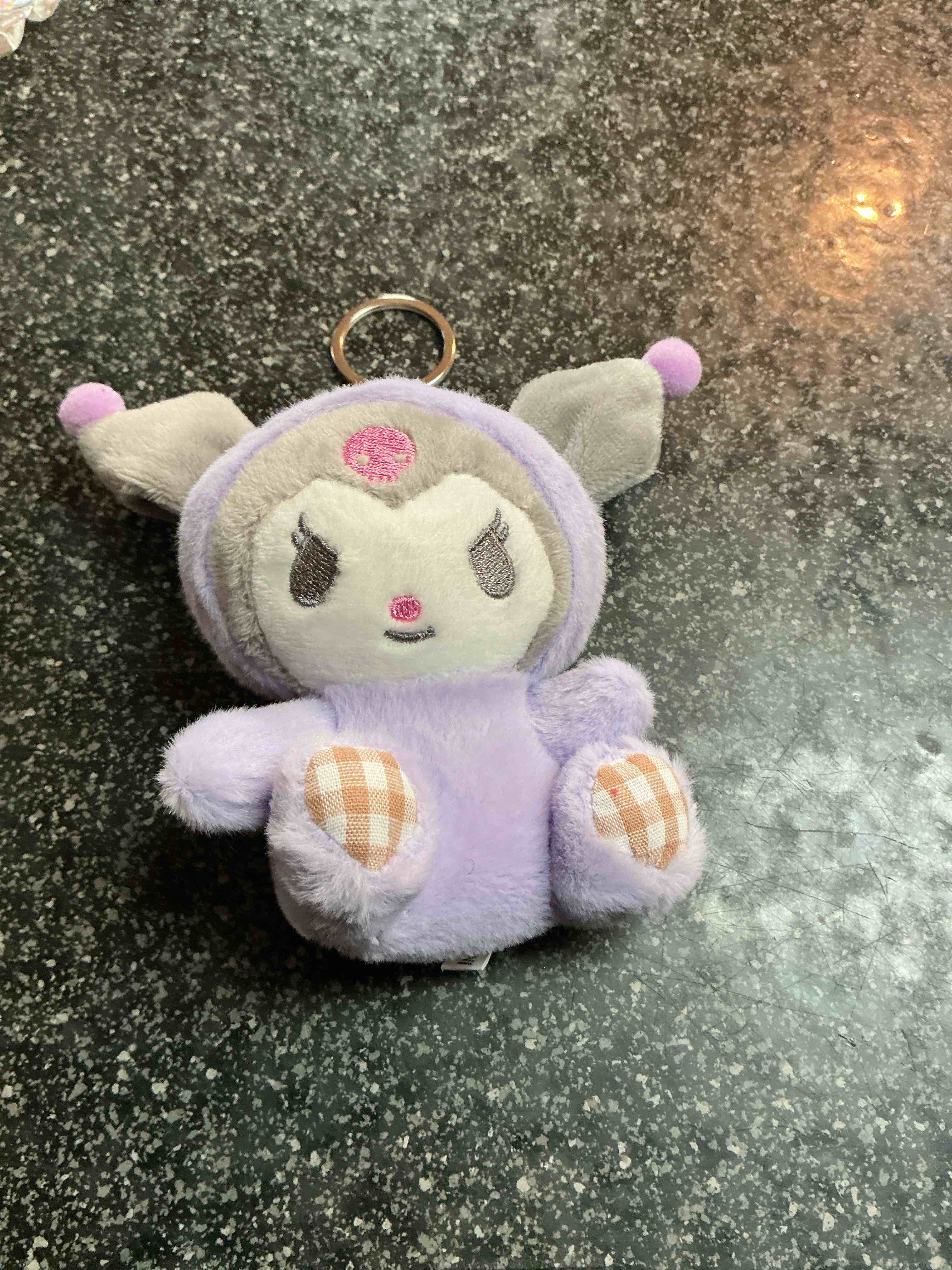 Condition photo showing New/Like New for Kuromi Key Ring / Book Bag Charm 