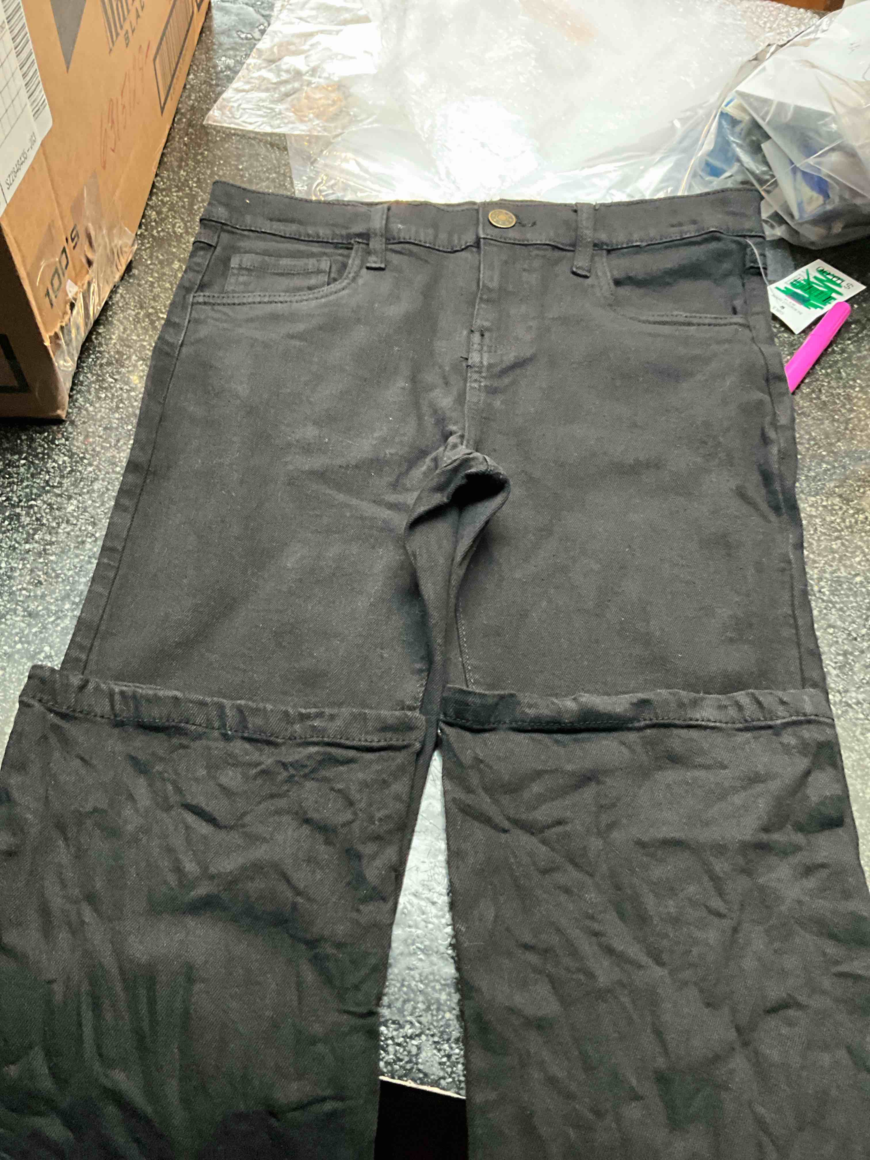 Extremely Me - Girls - Black Jeans - Boot Cut - size - 14 