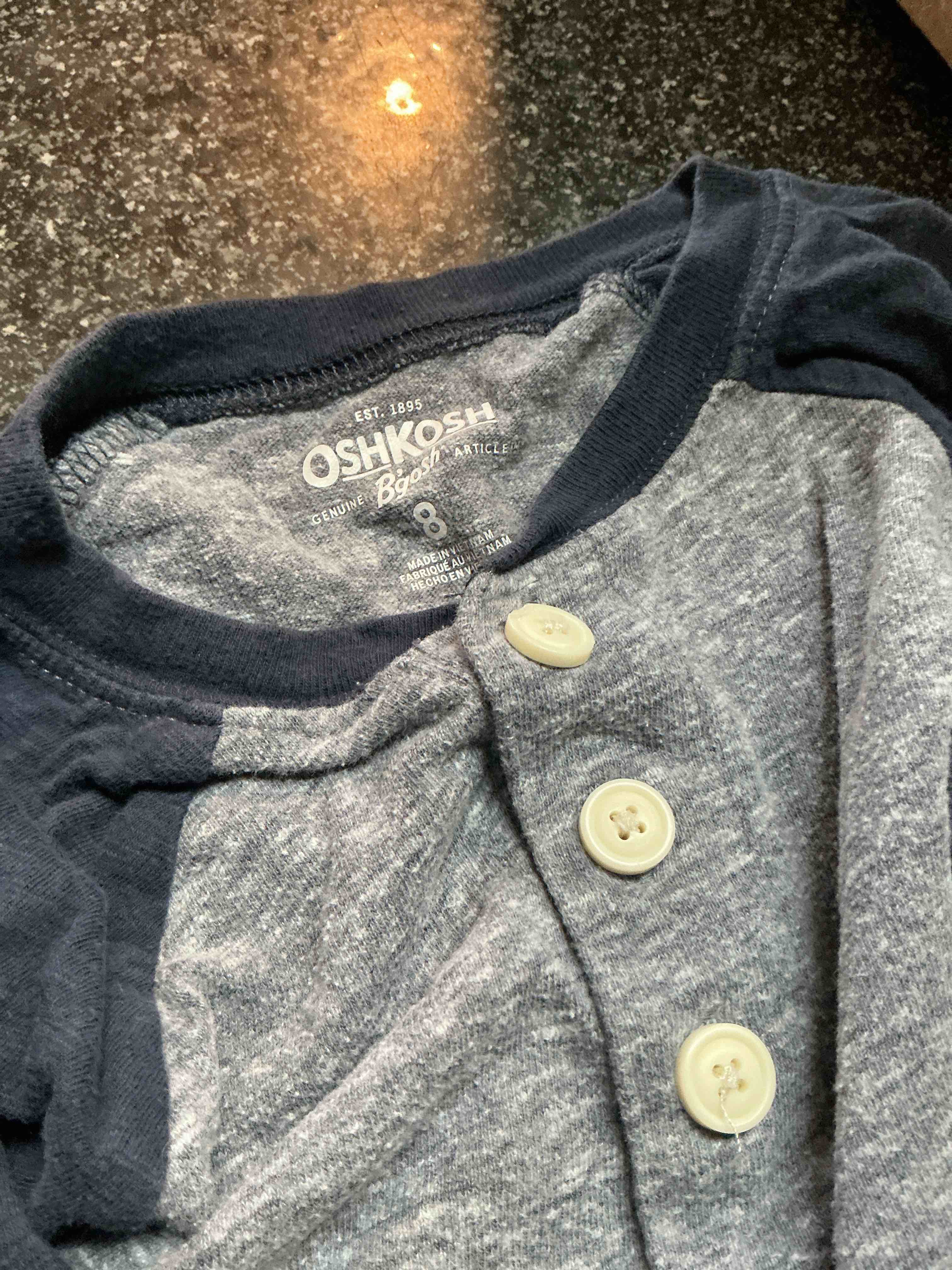 Condition photo showing Good Condition for Oshkosh B gosh Pull Over Shirt Size 8 